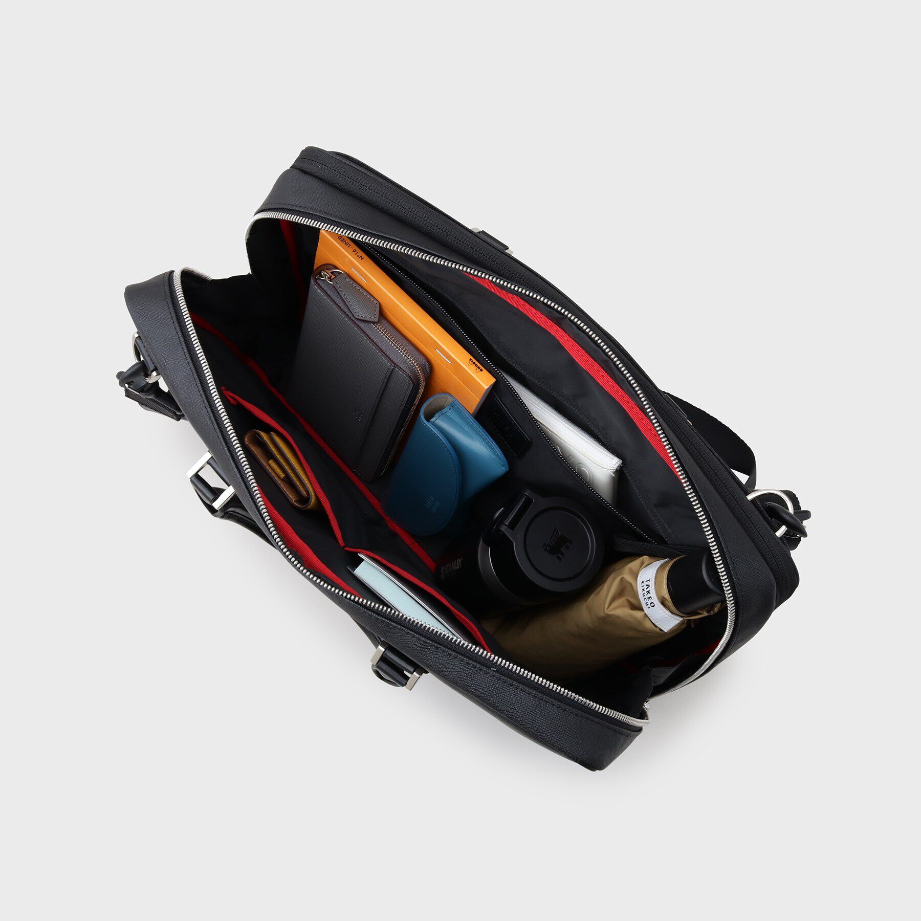 TAKEO KIKUCHI「コーデュラ（R） コーティング ブリーフケース」|ビジネスバッグ|