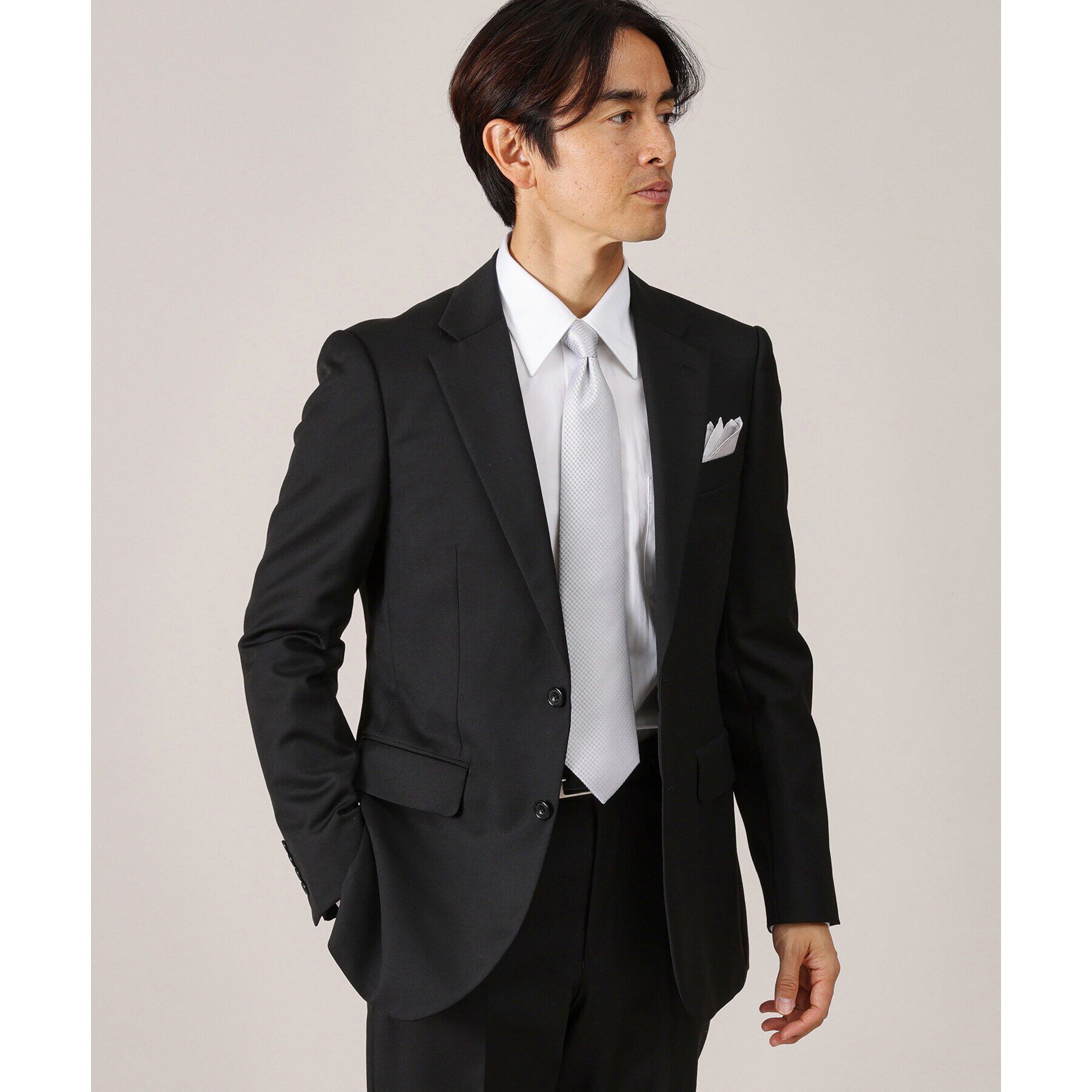 TAKEO KIKUCHI「【フォーマルBOXセット】カラーネクタイ＆チーフ セット」|ネクタイ・蝶ネクタイ|