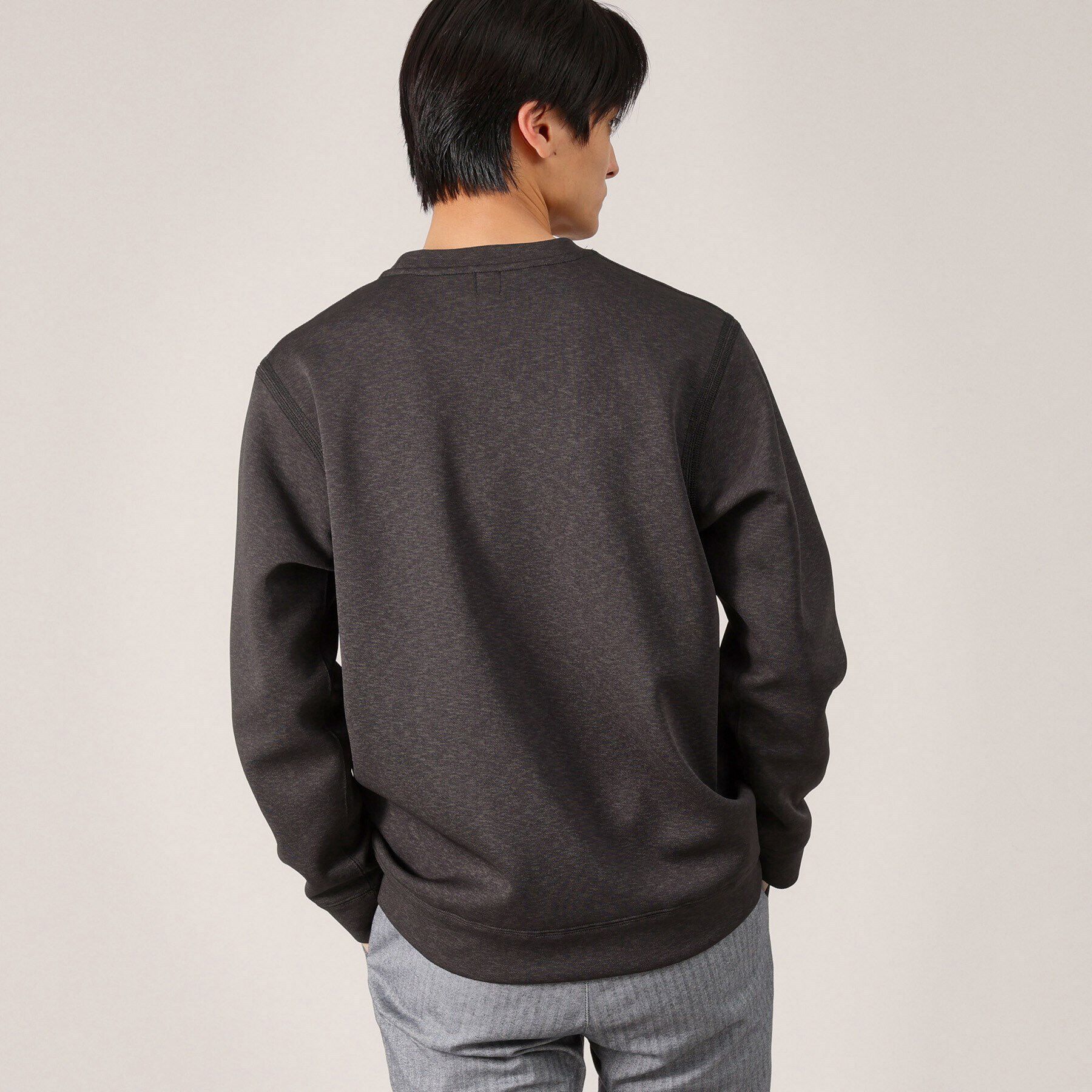 TAKEO KIKUCHI「ハニカムダンボール スウェット プルオーバー」|パーカー|