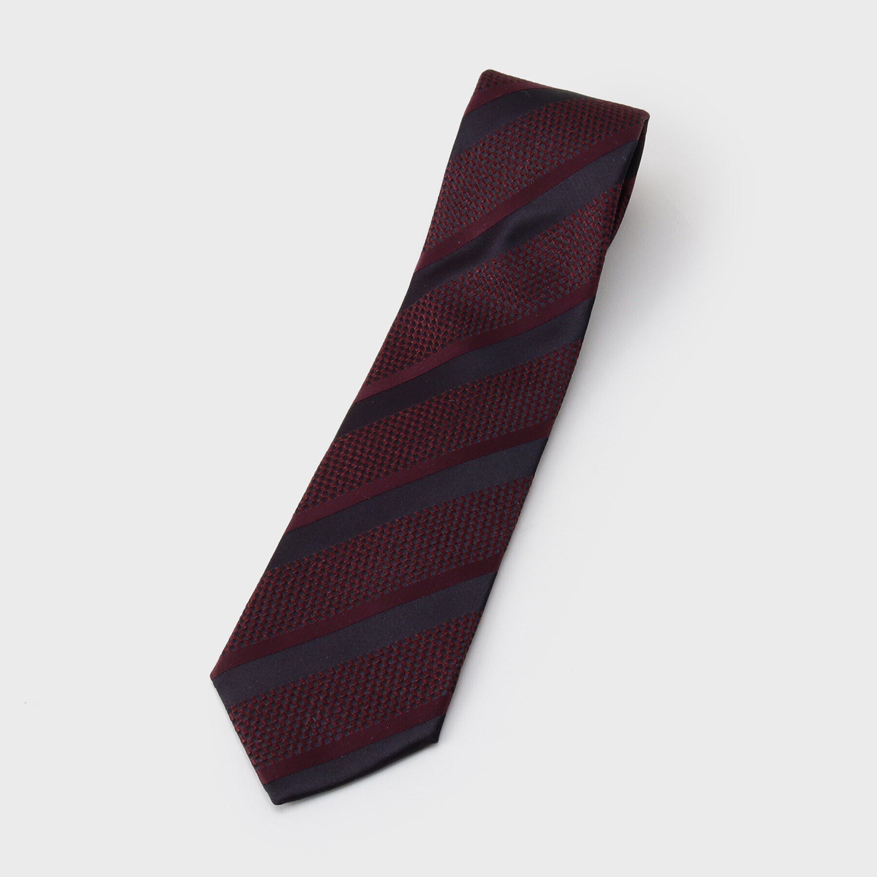 TAKEO KIKUCHI「【Made in JAPAN】タッサーバスケット シルクネクタイ」|ネクタイ・蝶ネクタイ|