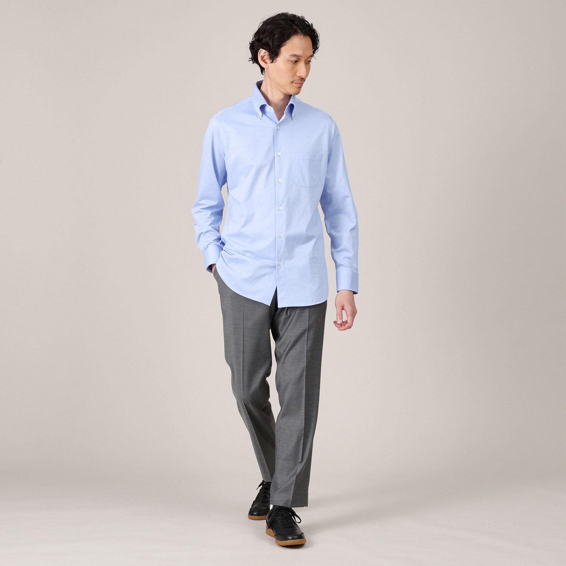 TAKEO KIKUCHI「ハイゲージ オックス ボタンダウンシャツ」|シャツ・ブラウス|