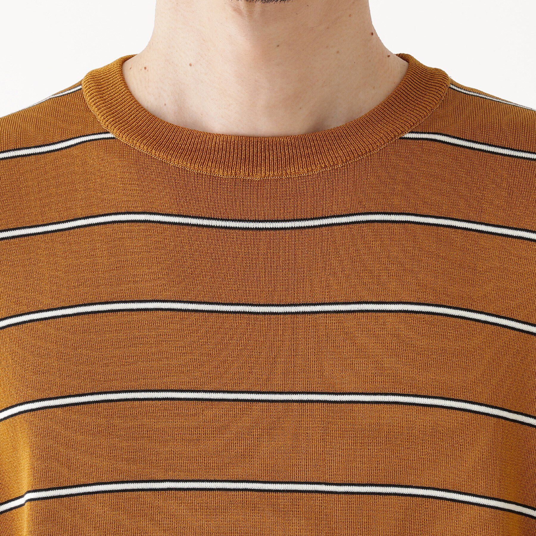 TAKEO KIKUCHI「【THE FLAGSHIP】ボーダー プルオーバー ニット」|ニット・セーター|