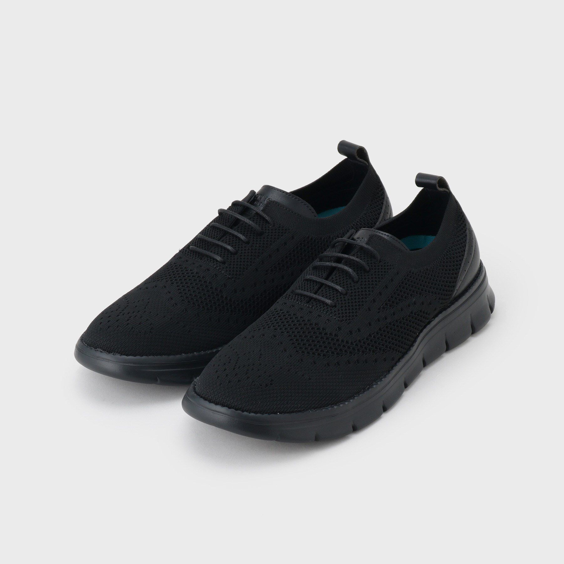 TAKEO KIKUCHI「ニットアッパーシューズ」|ビジネス・ドレスシューズ|ブラック(019)