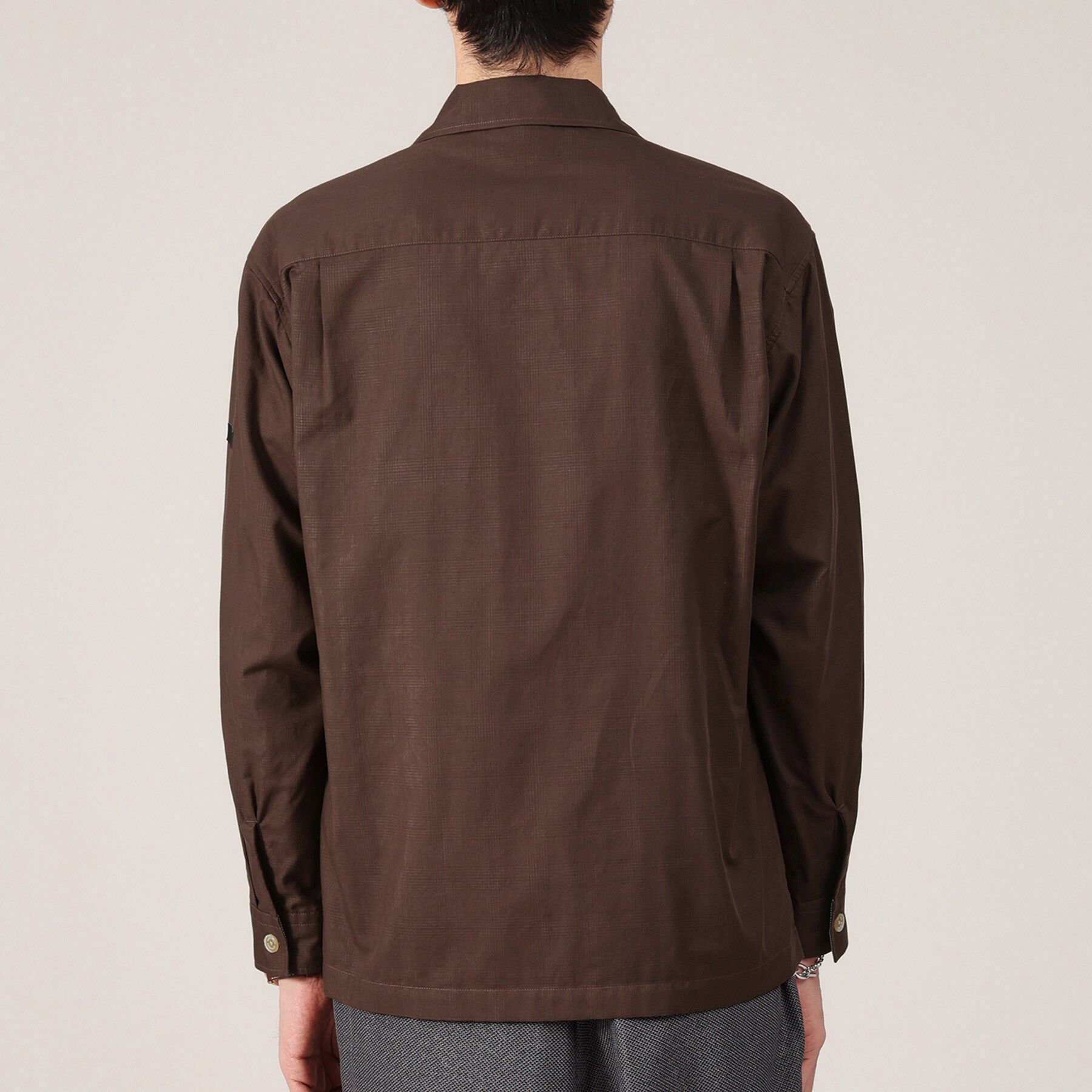 TAKEO KIKUCHI「【羽織】ダブルフェイス シャツ 羽織り」|シャツ・ブラウス|