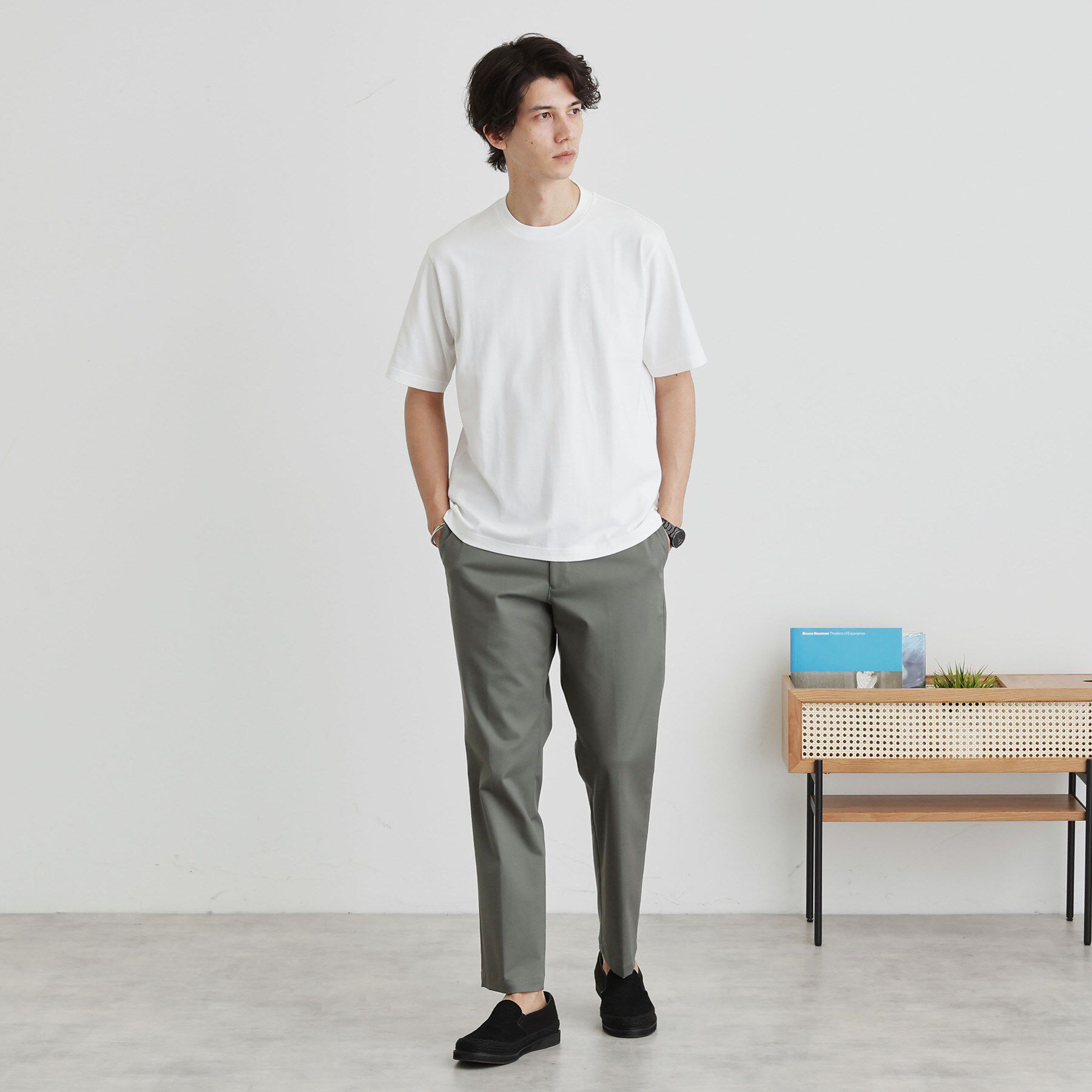 TAKEO KIKUCHI「【LIMITED/抗菌防臭】コットン テーラードTシャツ」|Tシャツ・カットソー|