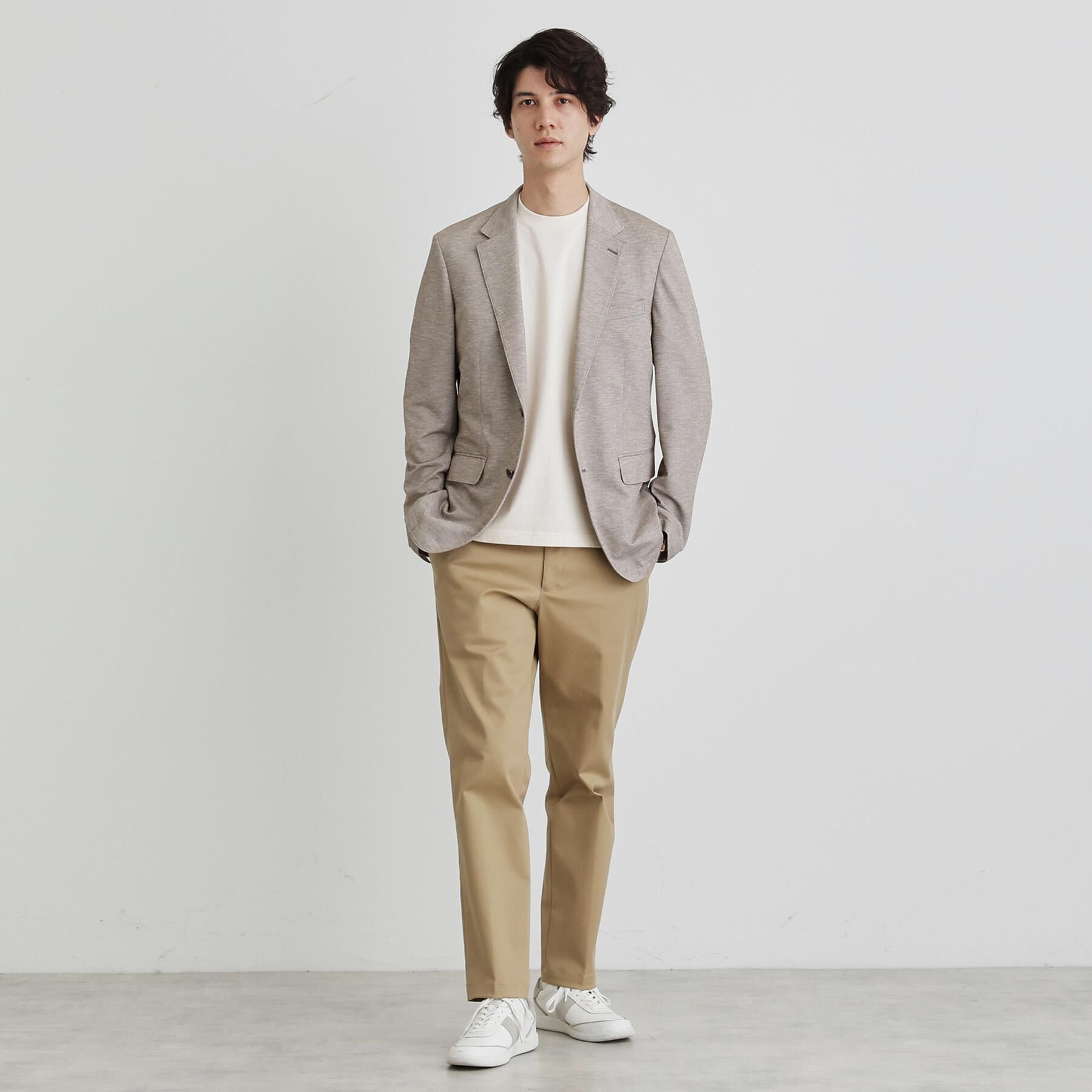 TAKEO KIKUCHI「【LIMITED/抗菌防臭】コットン テーラードTシャツ」|Tシャツ・カットソー|