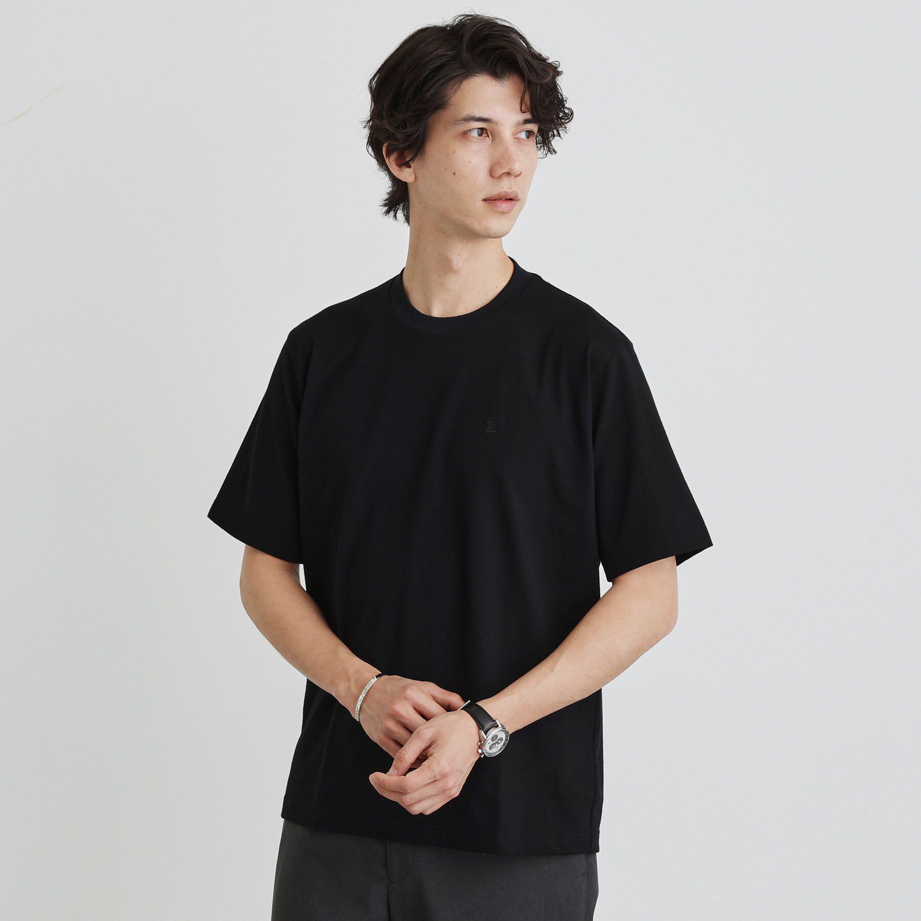 TAKEO KIKUCHI「【LIMITED/抗菌防臭】コットン テーラードTシャツ」|Tシャツ・カットソー|