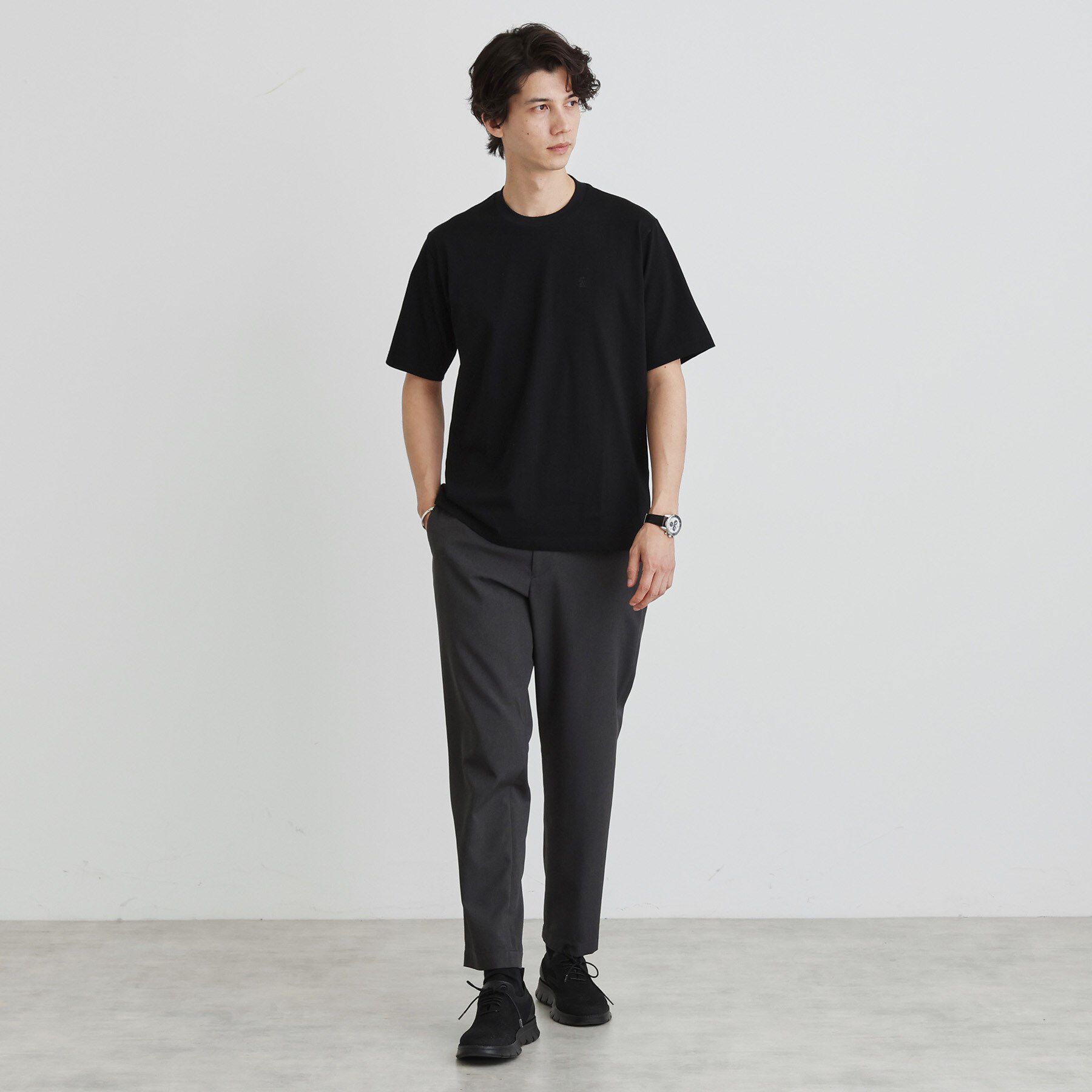 TAKEO KIKUCHI「【LIMITED/抗菌防臭】コットン テーラードTシャツ」|Tシャツ・カットソー|