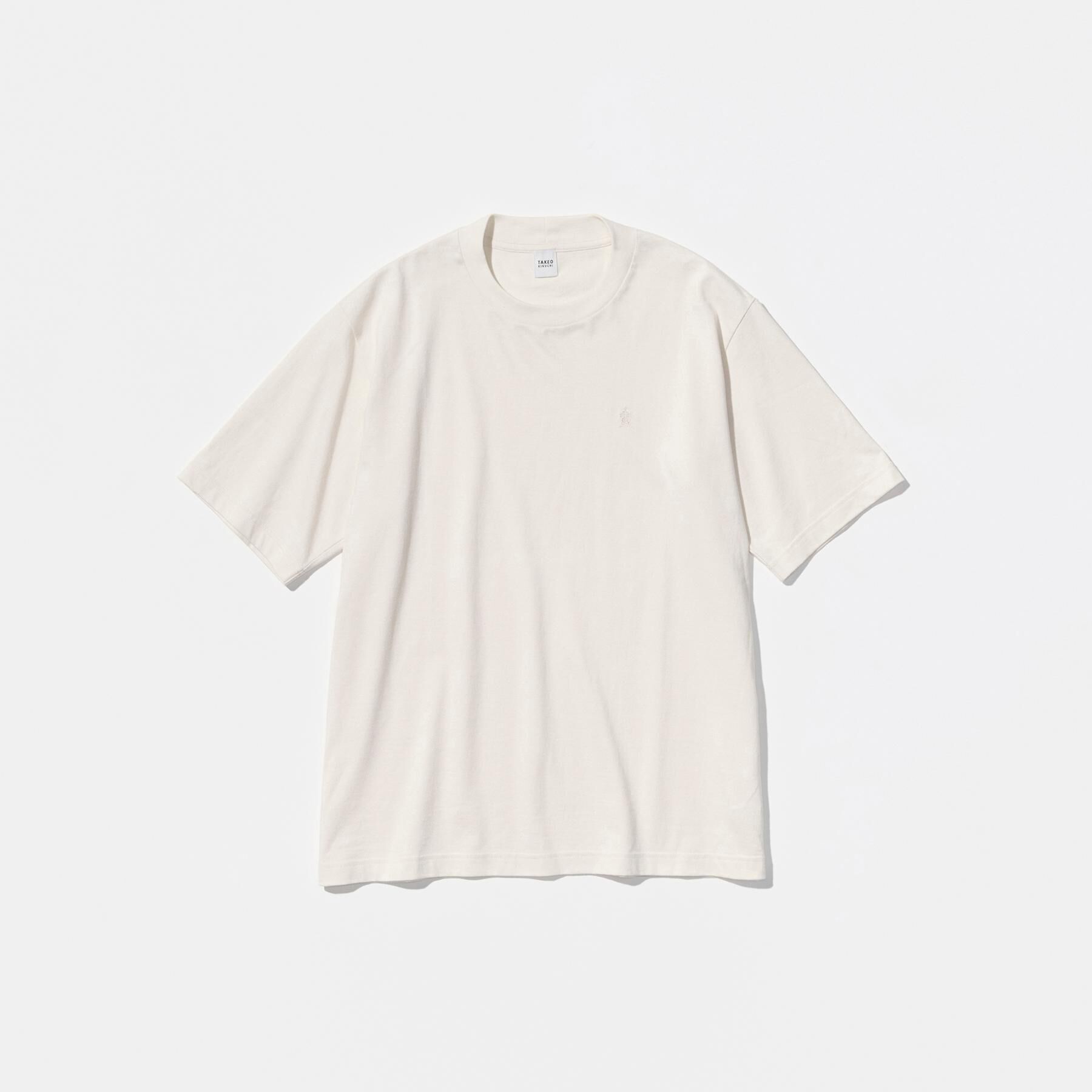 TAKEO KIKUCHI「【LIMITED/抗菌防臭】コットン テーラードTシャツ」|Tシャツ・カットソー|オフホワイト(003