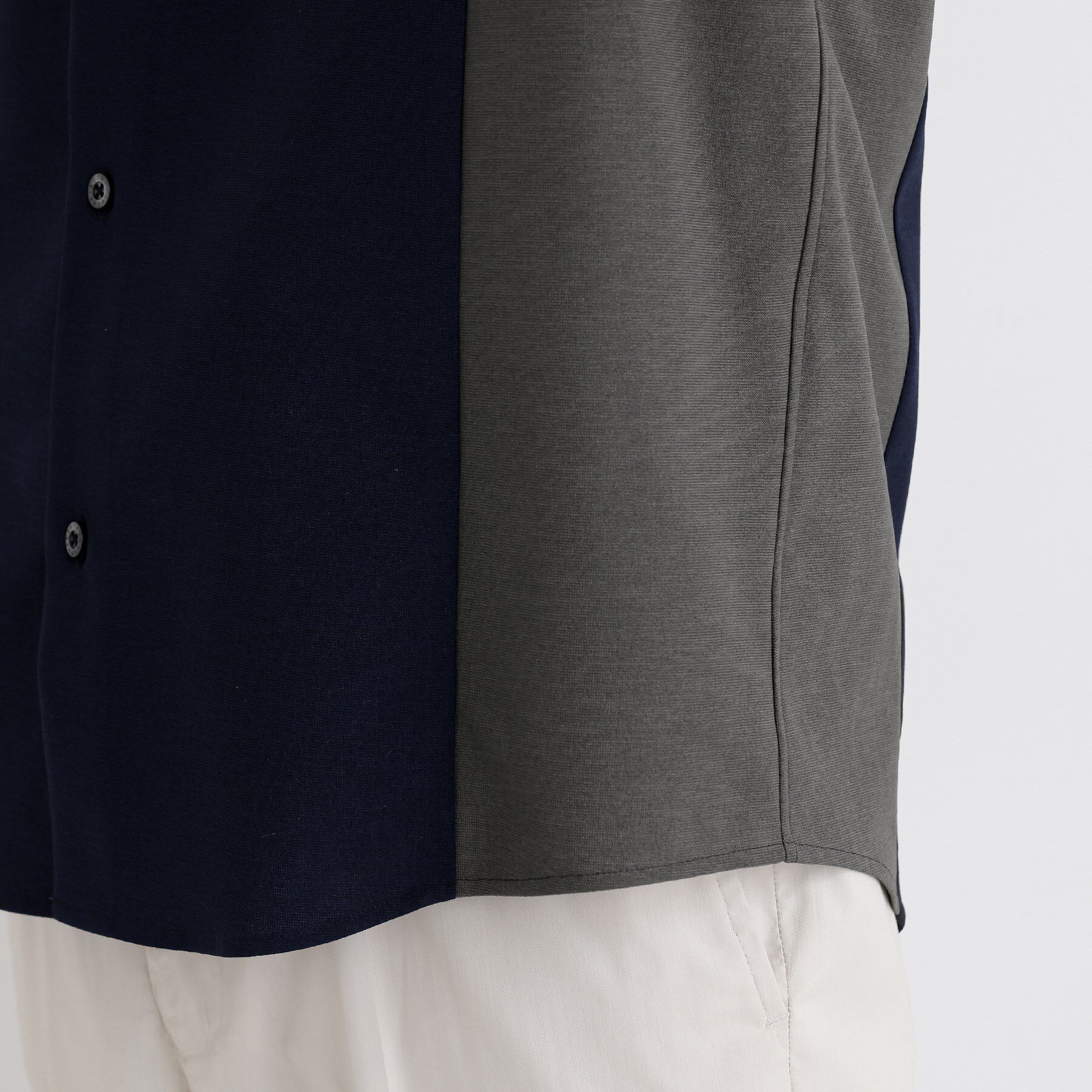 TAKEO KIKUCHI「サイド切り替え 半袖シャツ」|シャツ・ブラウス|