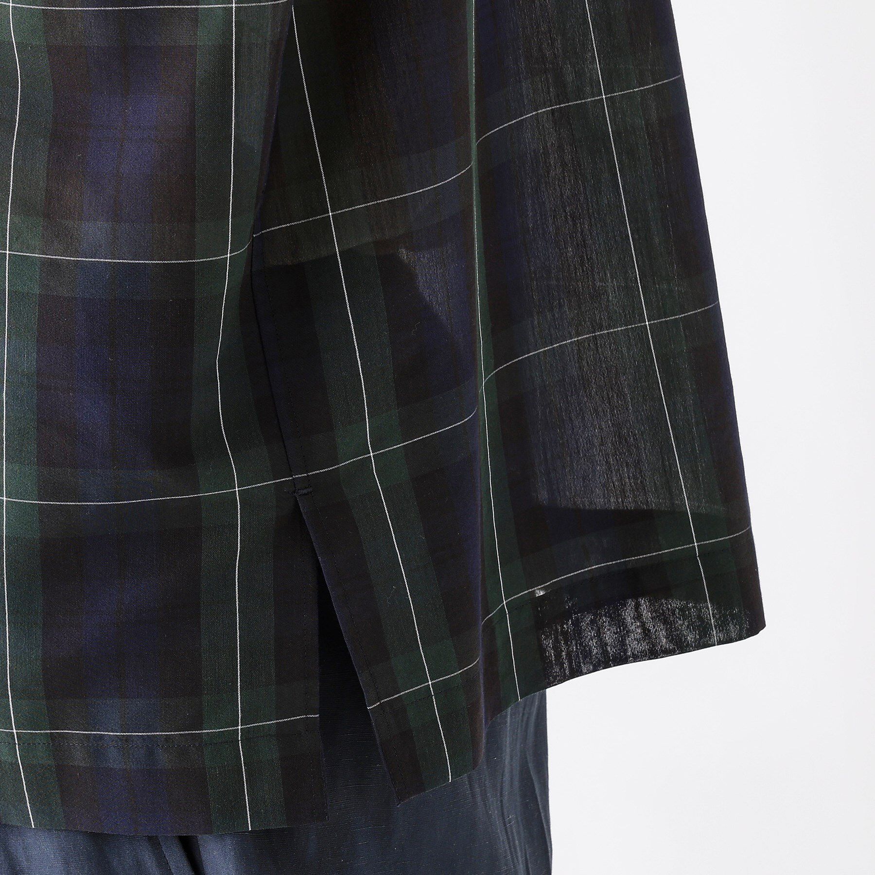 TAKEO KIKUCHI「【THE FLAGSHIP】シアーチェック シャツ」|シャツ・ブラウス|