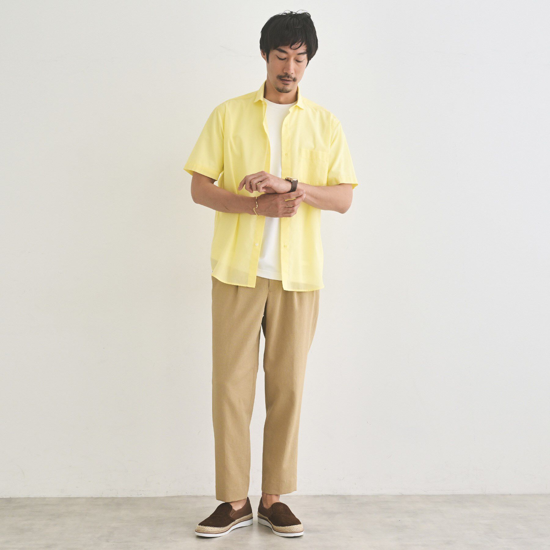 TAKEO KIKUCHI「ローン半袖シャツ」|シャツ・ブラウス|