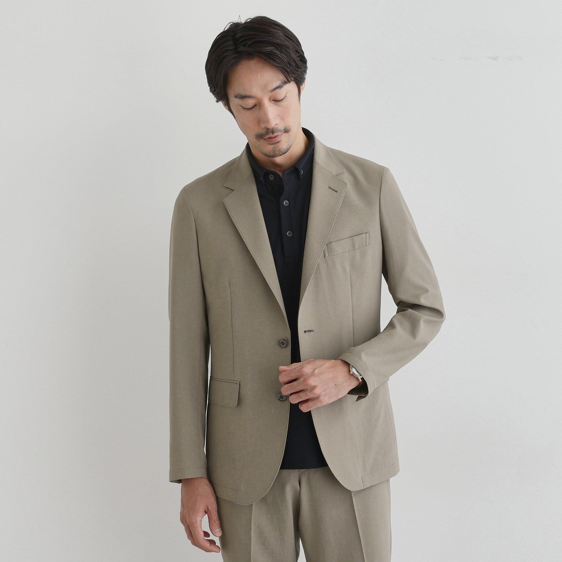 TAKEO KIKUCHI「【COOL CITY WEAR】アーバンクール ジャケット /接触冷感・吸水速乾」|テーラードジャケット|