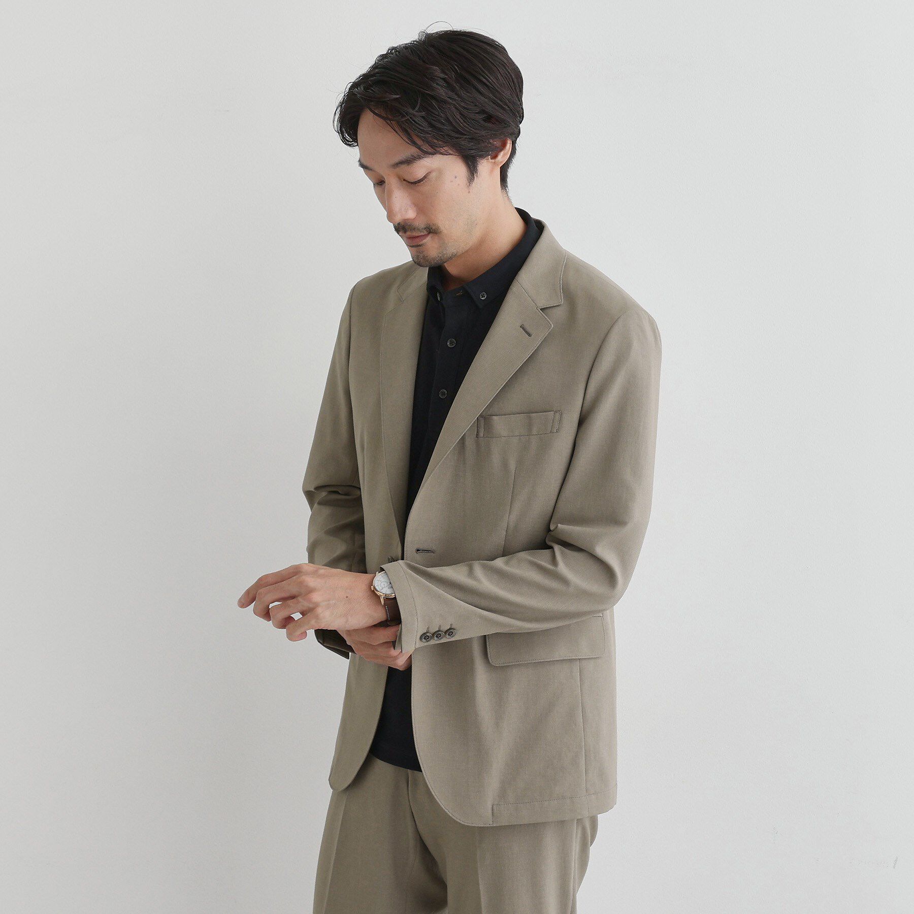 TAKEO KIKUCHI「【COOL CITY WEAR】アーバンクール ジャケット /接触冷感・吸水速乾」|テーラードジャケット|
