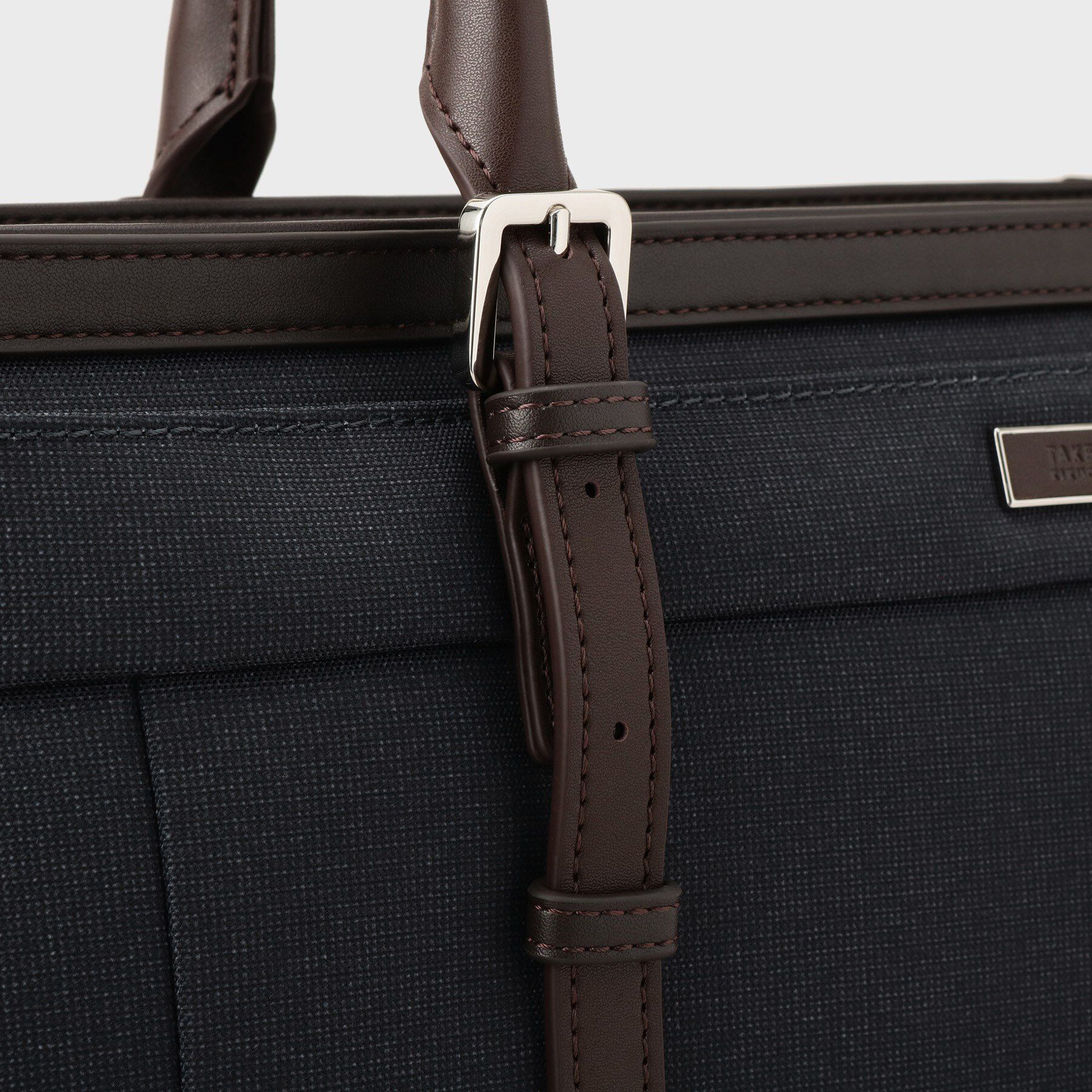 TAKEO KIKUCHI「メランジピンヘッド ブリーフトート」|ビジネスバッグ|