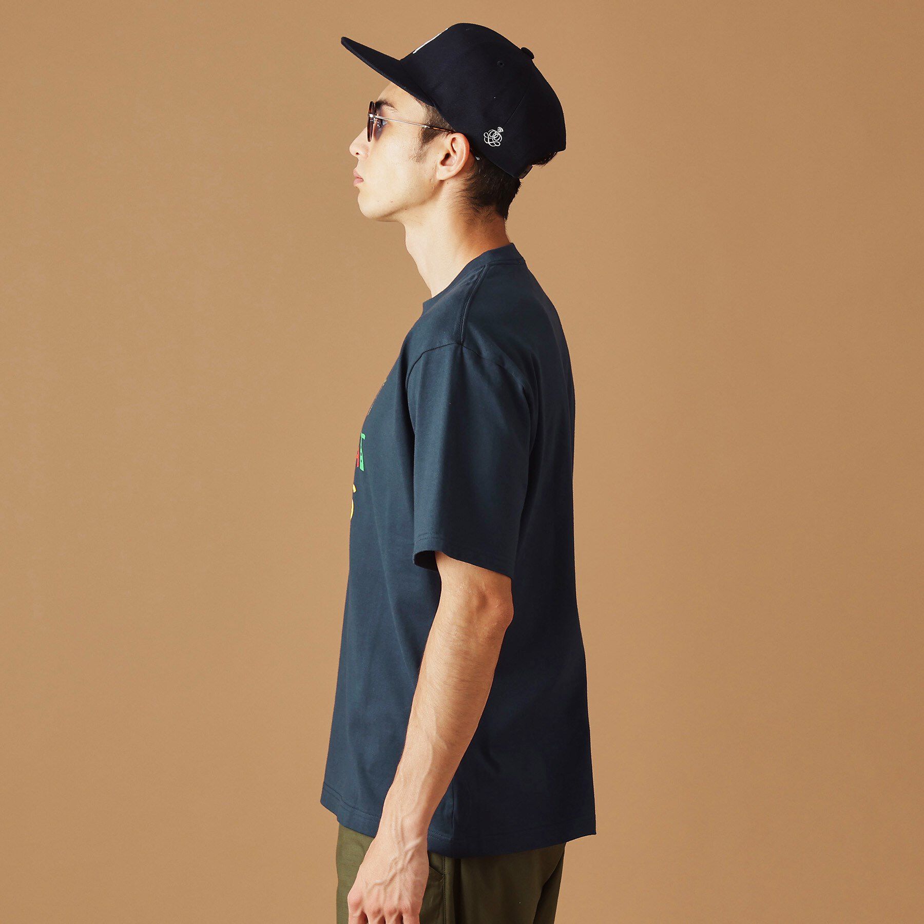 40CARATS&525「【Sサイズ～】レゲエ調プリント半袖Tシャツ」|Tシャツ・カットソー|