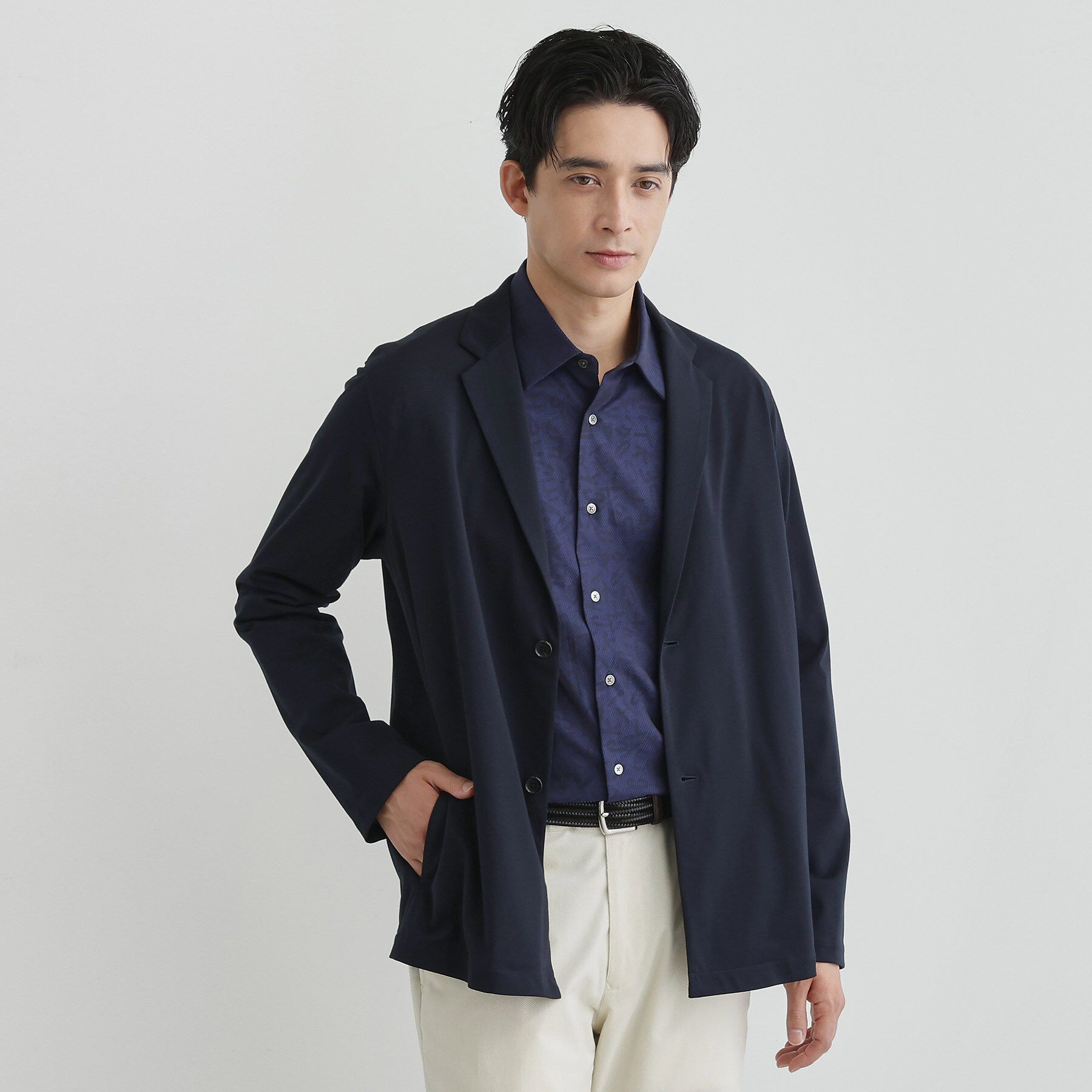 TAKEO KIKUCHI「リラックス カーディガン ジャケット」|カーディガン|