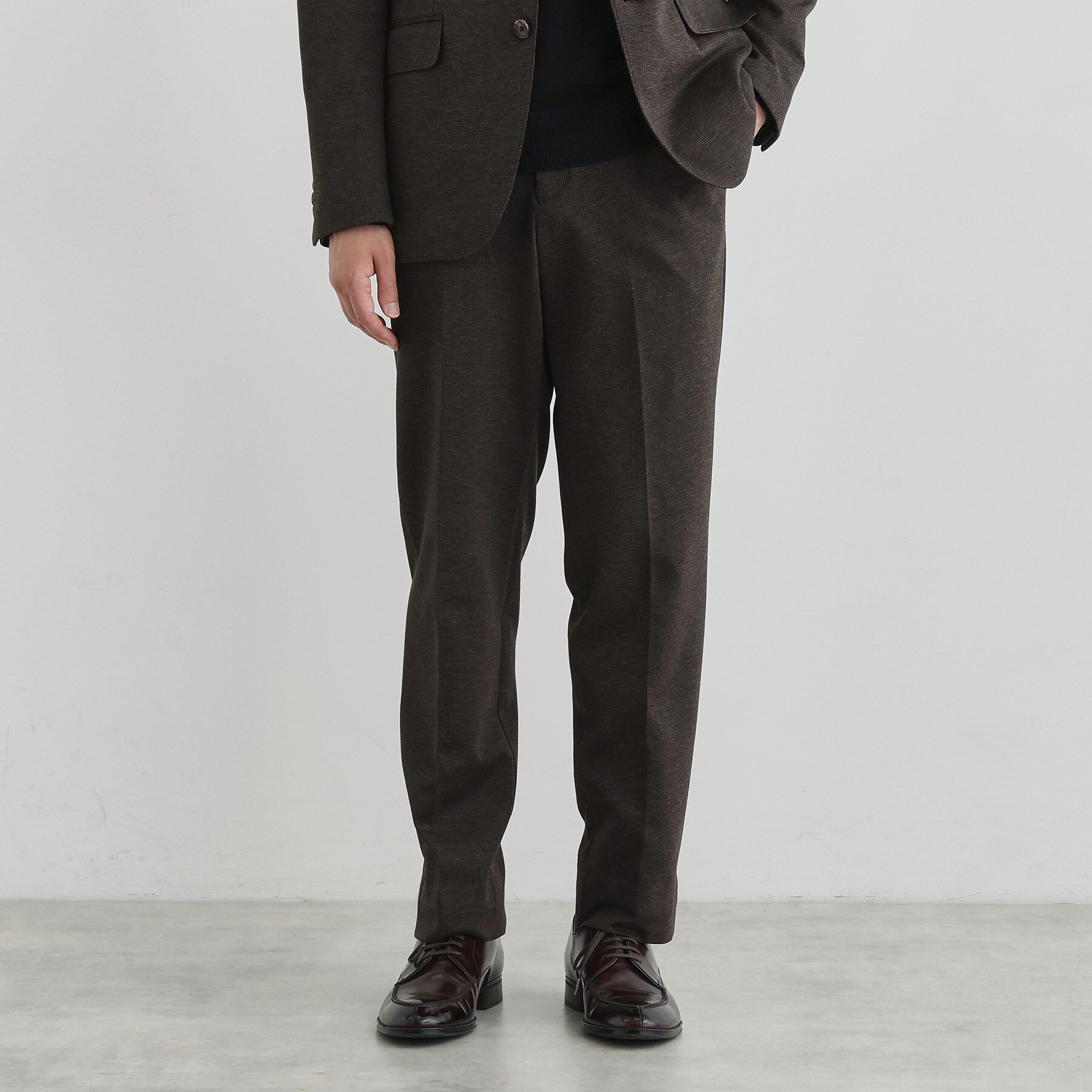 TAKEO KIKUCHI「【None Of Stress】アクティブジャージ 千鳥 パンツ」|その他|