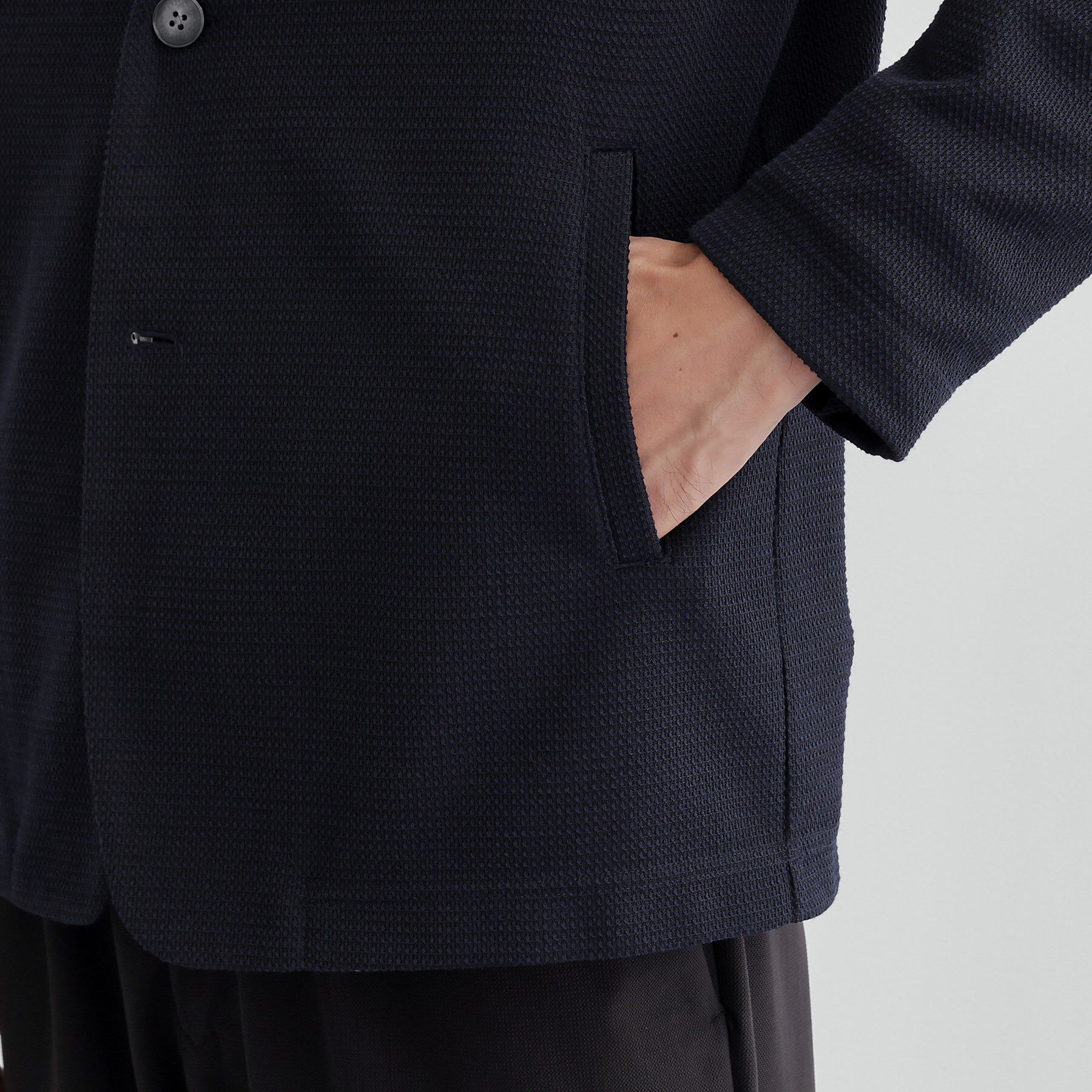 TAKEO KIKUCHI「【尾州織】ショールカラー カーディガン」|カーディガン|