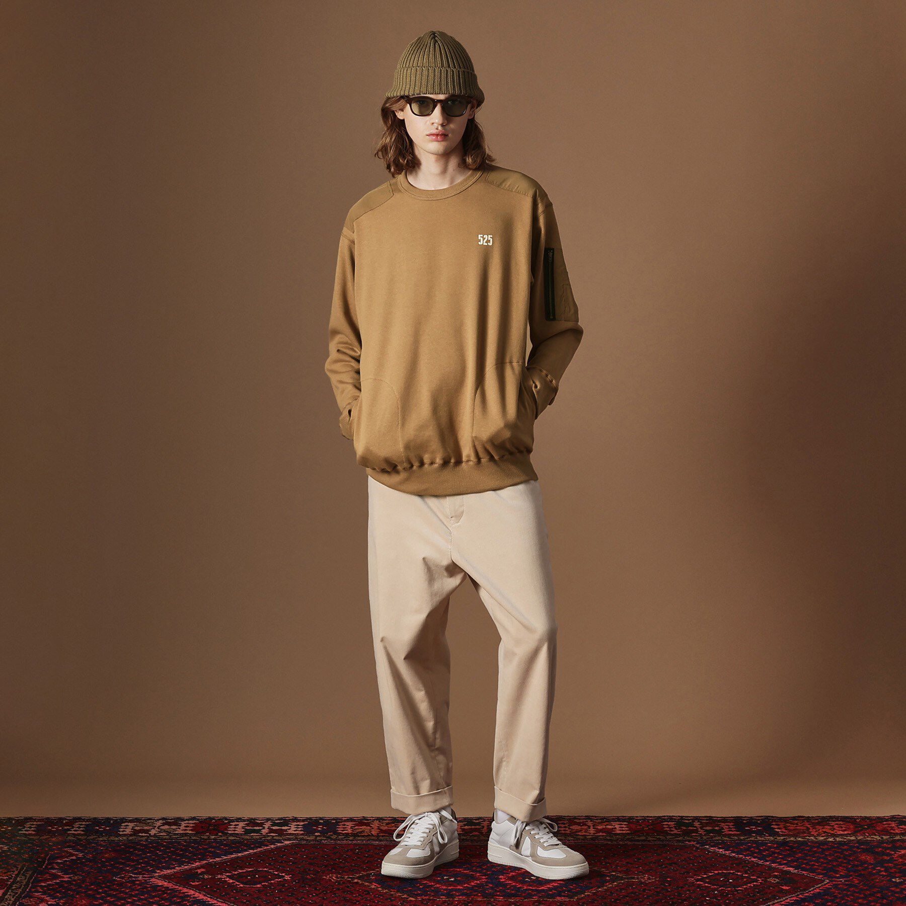 40CARATS&525「【Sサイズ～】525ミリタリートレーナー」|パーカー|