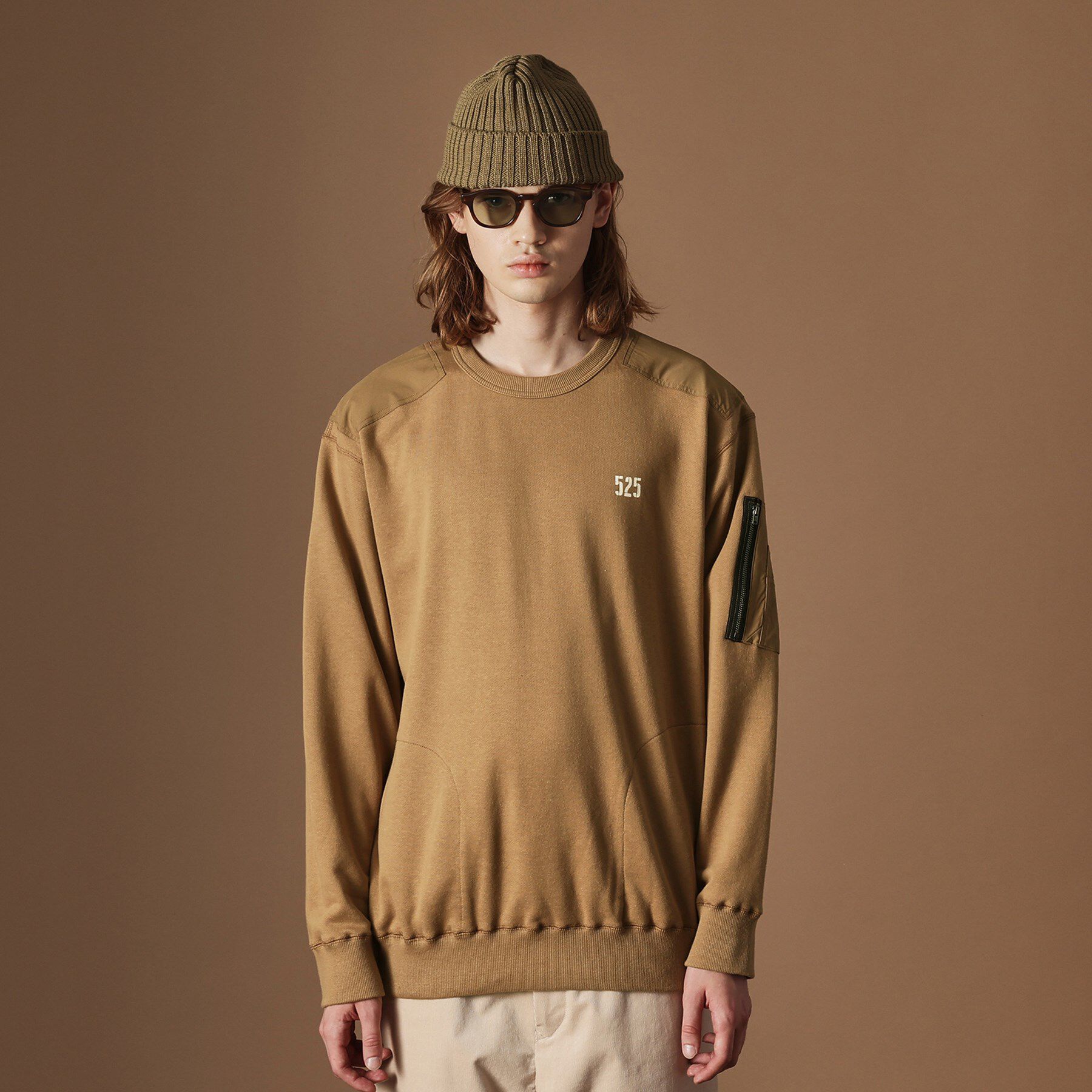 40CARATS&525「【Sサイズ～】525ミリタリートレーナー」|パーカー|