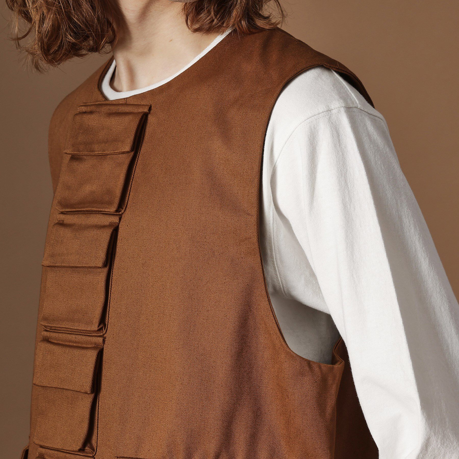 40CARATS&525「【Sサイズ～】多ポケットユーティリティべスト」|ベスト・ジレ|