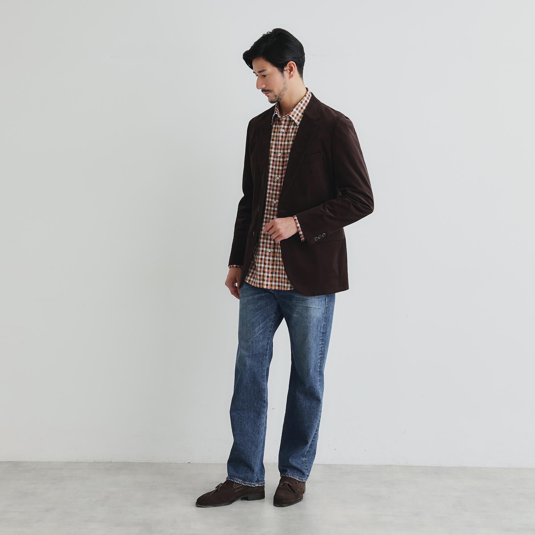 TAKEO KIKUCHI「【Sサイズ～】ストレッチコーデュロイ ジャケット」|テーラードジャケット|