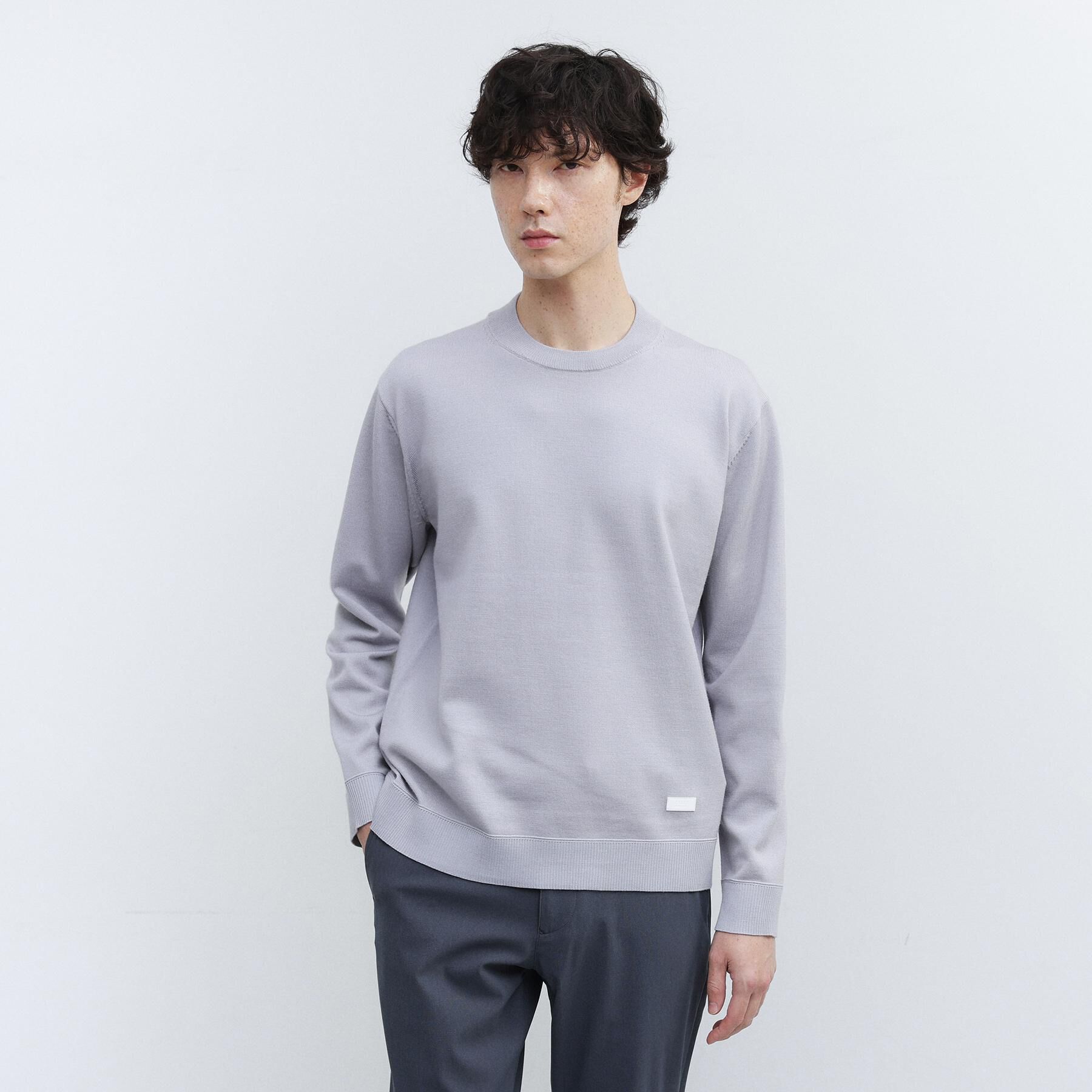 TAKEO KIKUCHI「【Sサイズ～】アンチピリング テーラードネック ニット」|ニット・セーター|