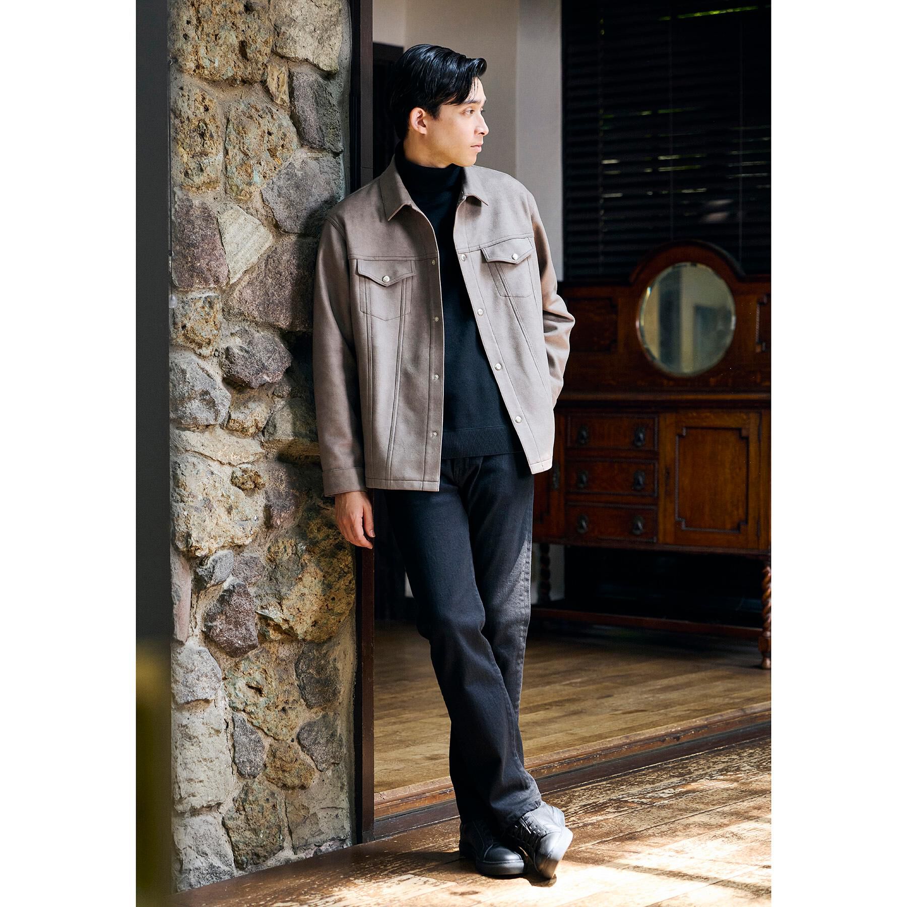 TAKEO KIKUCHI「【JUST ONE LAYER】ダウンファブリック ブルゾン」|ブルゾン・スタジャン|