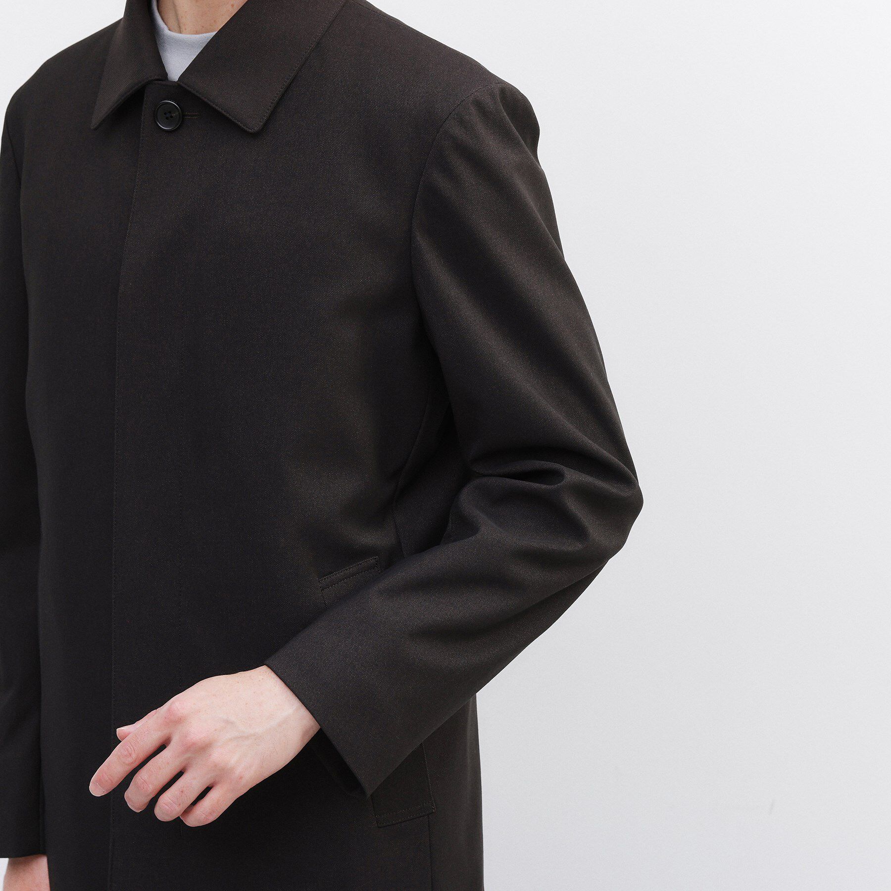 TAKEO KIKUCHI「【ダウンライナー付き】メランジ ステンカラー コート」|ステンカラーコート|