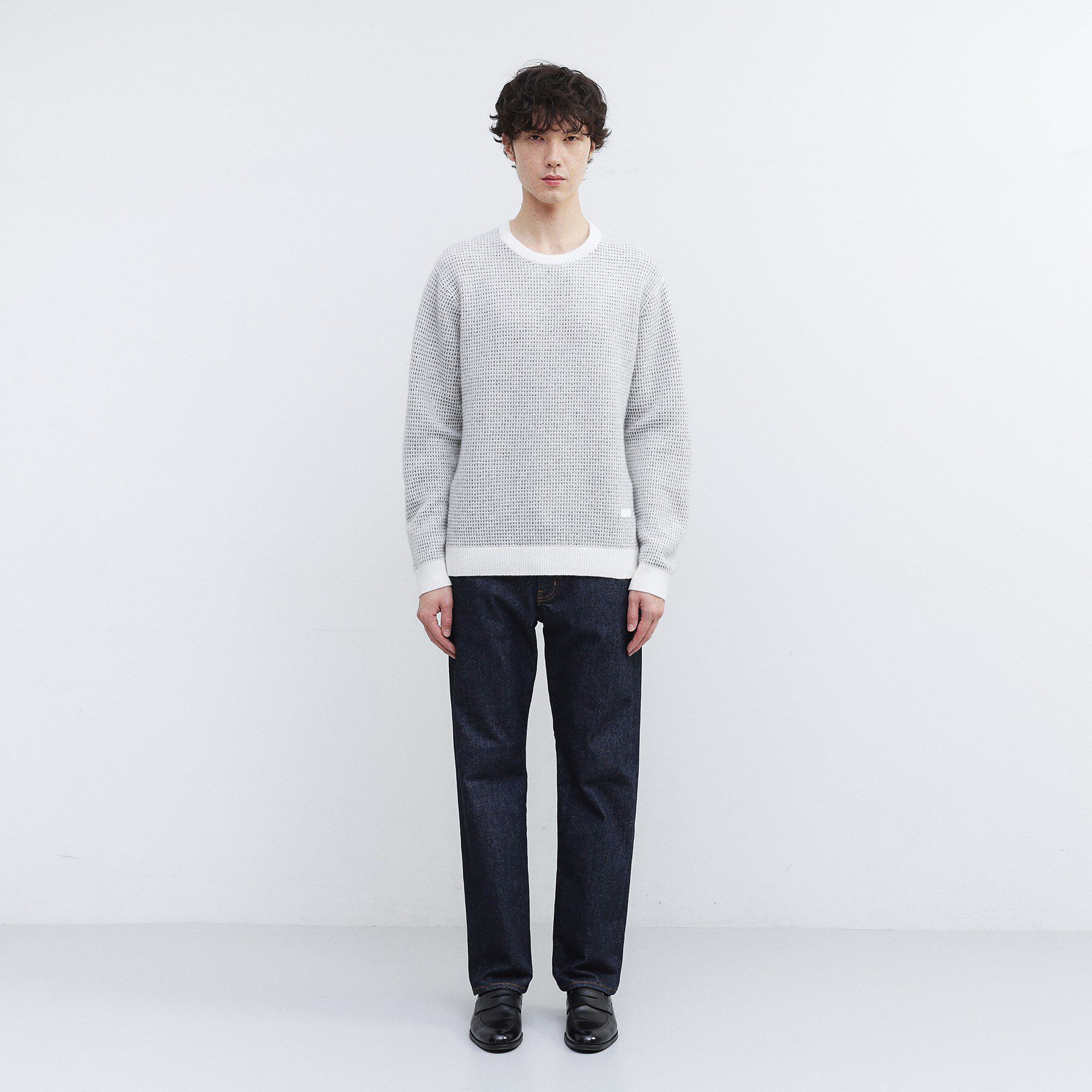 TAKEO KIKUCHI「メランジ ニットプルオーバー」|ニット・セーター|