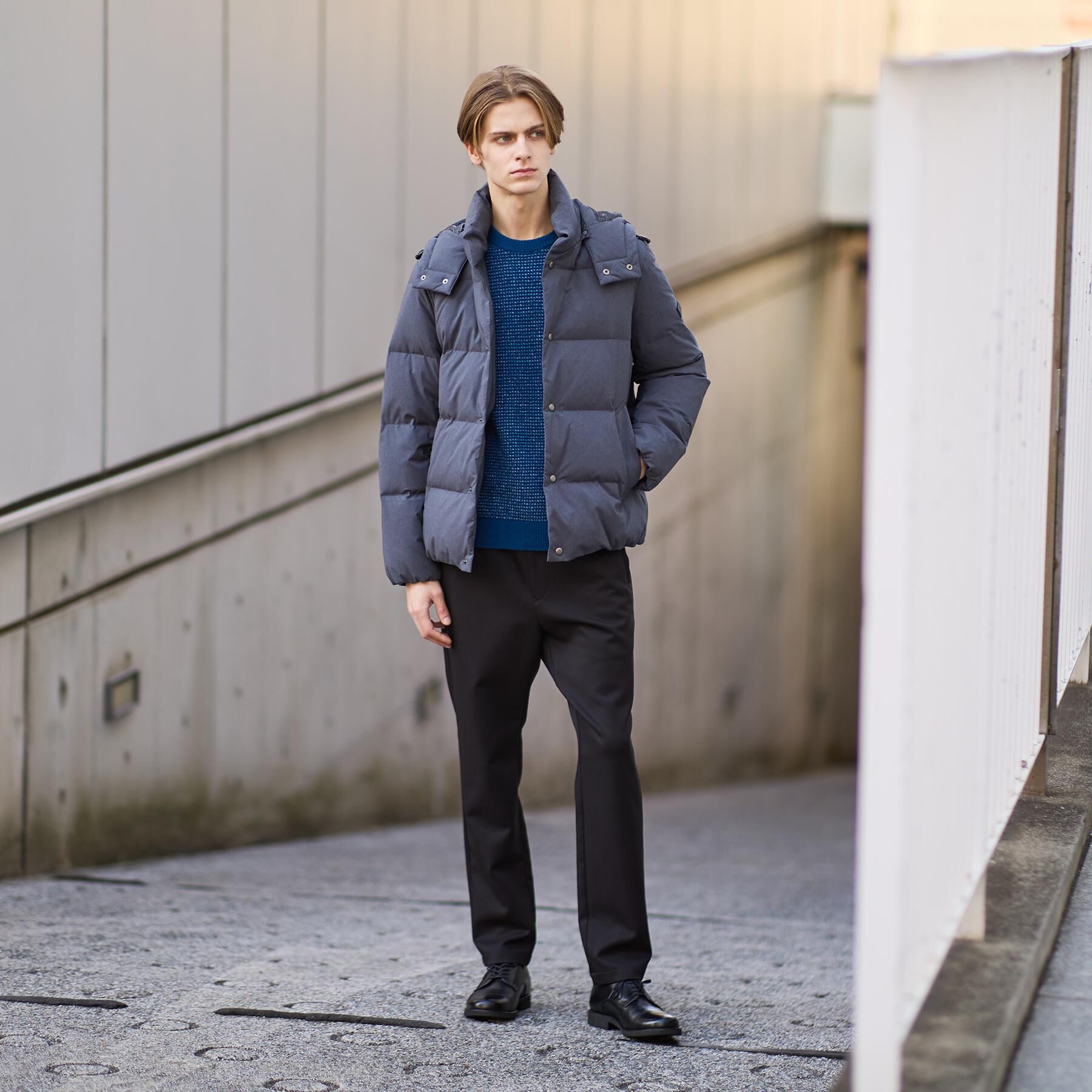 TAKEO KIKUCHI「【袖取り外し可】デタッチャブル ダウンブルゾン」|ダウン|