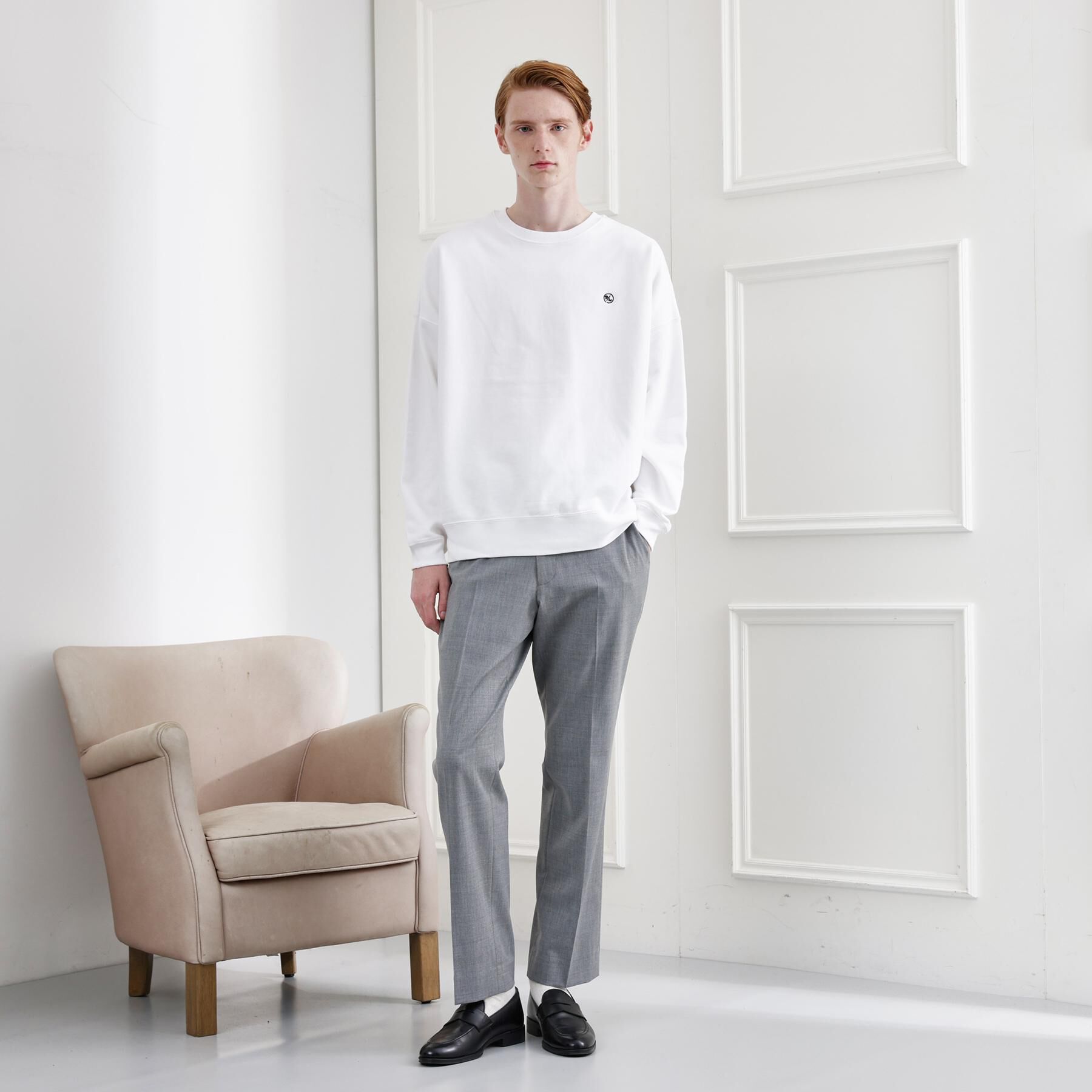 TAKEO KIKUCHI「【LIMITED】ワンポイント刺繍スウェットトレーナー」|パーカー|