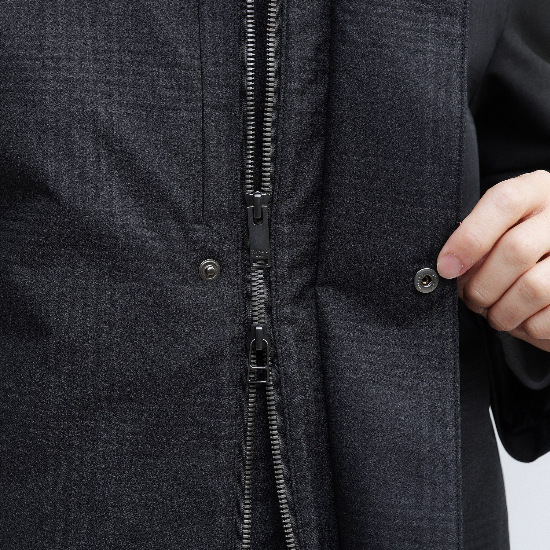 TAKEO KIKUCHI「【3WAY】グレンチェック ダウンライナー ブルゾン」|ブルゾン・スタジャン|