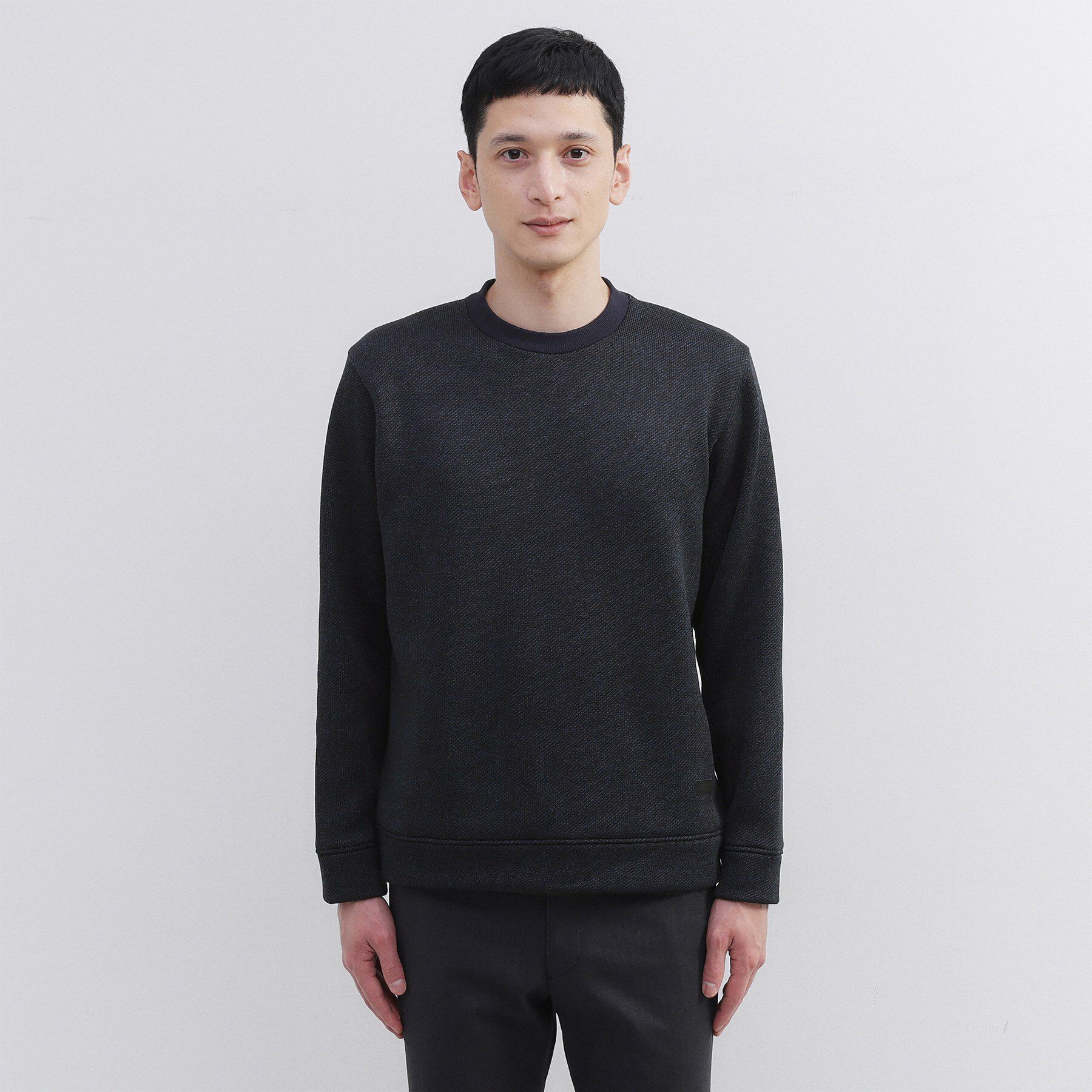 TAKEO KIKUCHI「セーターフリース プルオーバー」|Tシャツ・カットソー|ネイビー(094)