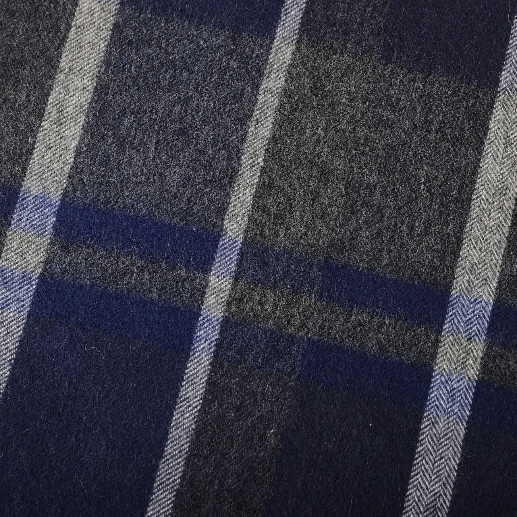 TAKEO KIKUCHI「チェックカシミヤマフラー」|ストール|