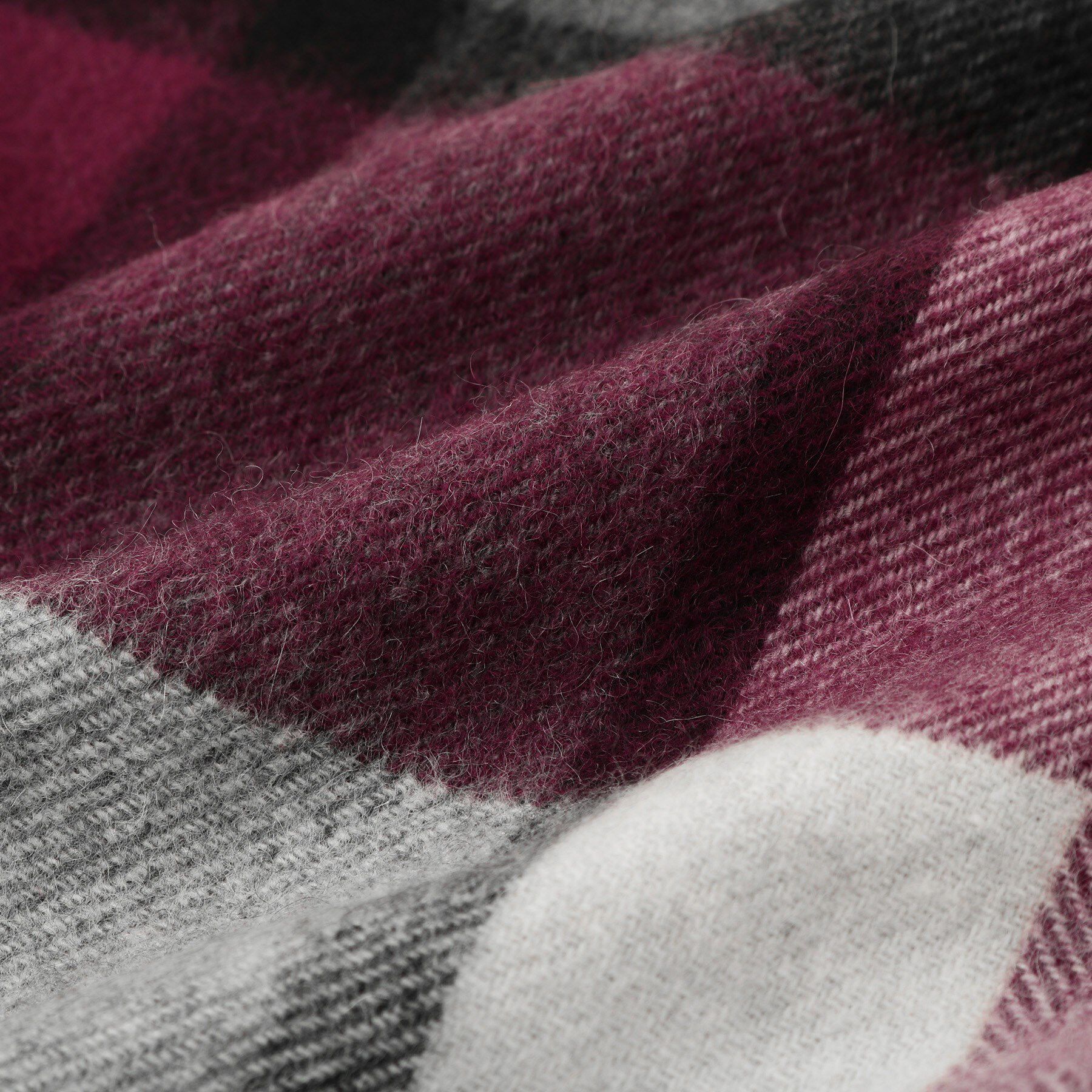 TAKEO KIKUCHI「チェックカシミヤマフラー」|ストール|