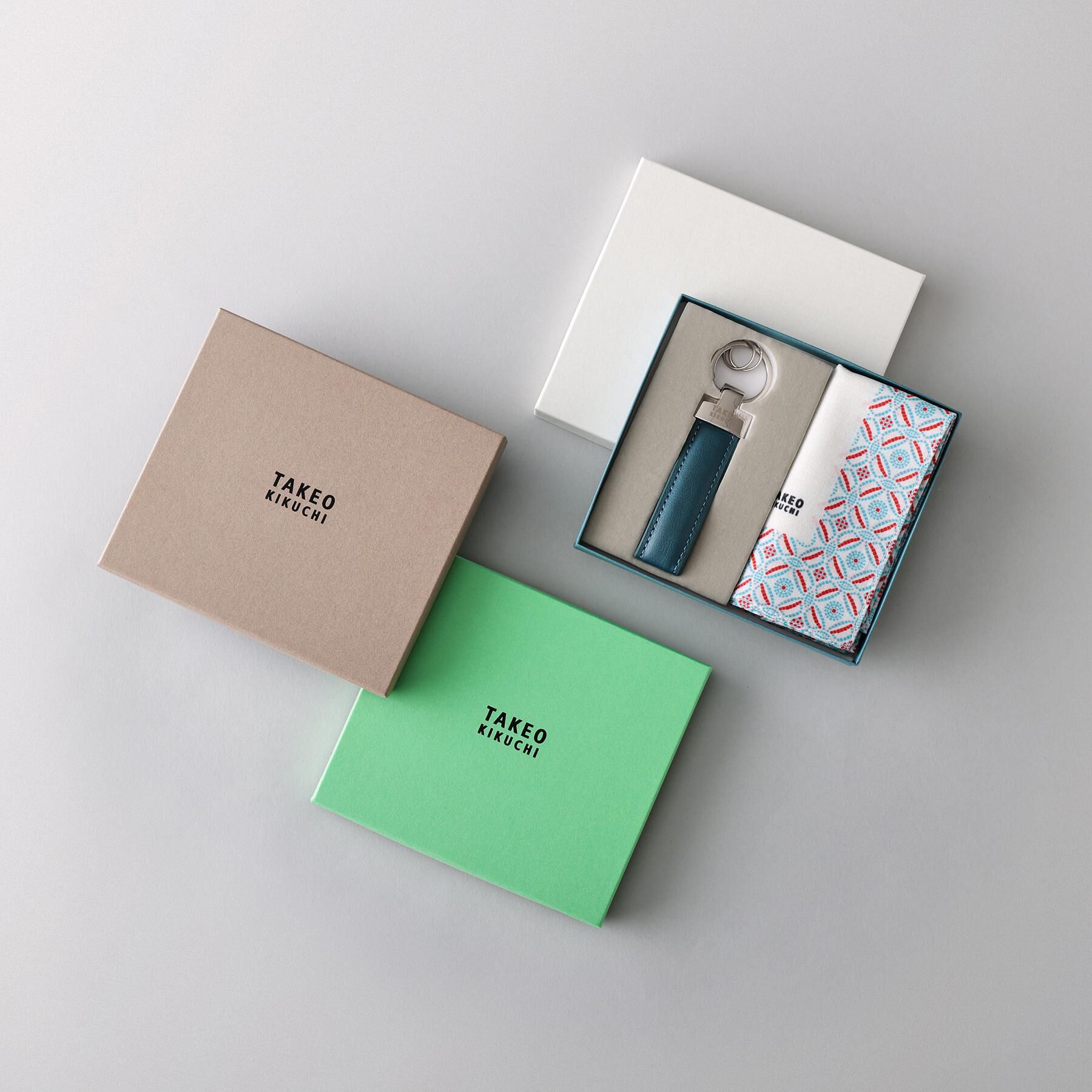 TAKEO KIKUCHI「ハンカチキーホルダーセット」|その他|