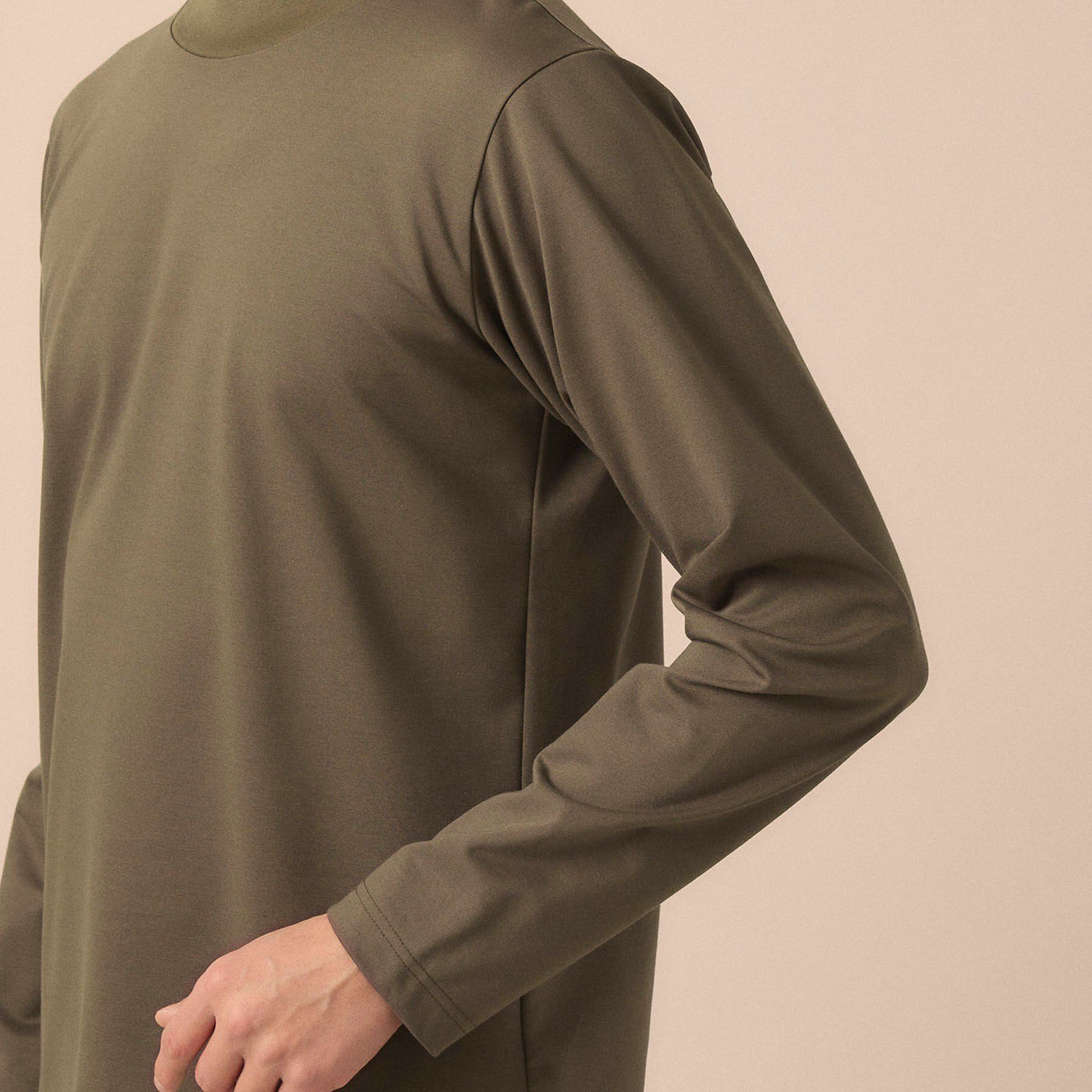 TAKEO KIKUCHI「ハイゲージ モクロディ モックネック」|Tシャツ・カットソー|