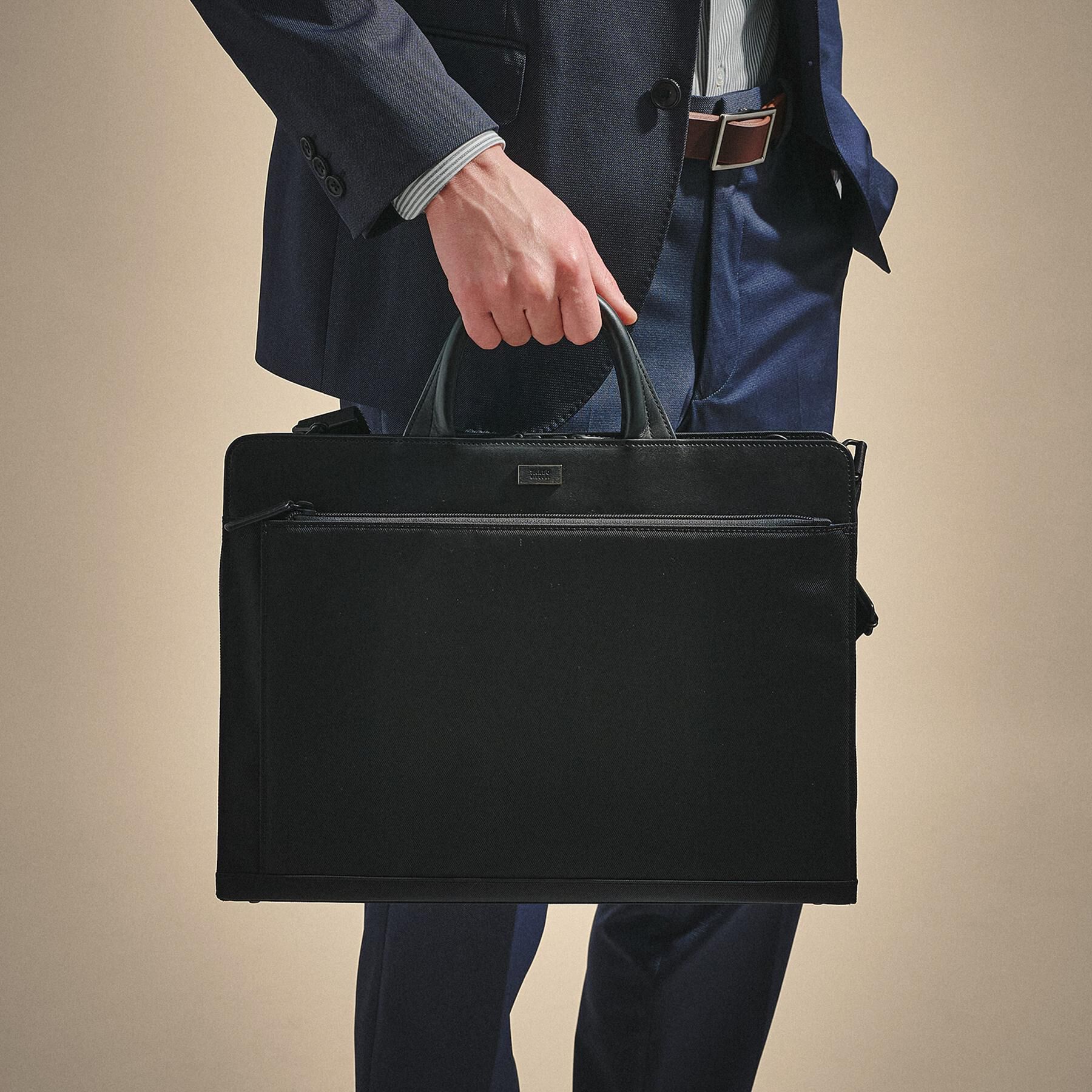 TAKEO KIKUCHI「ベーシックビジネスブリーフバッグ」|ビジネスバッグ|