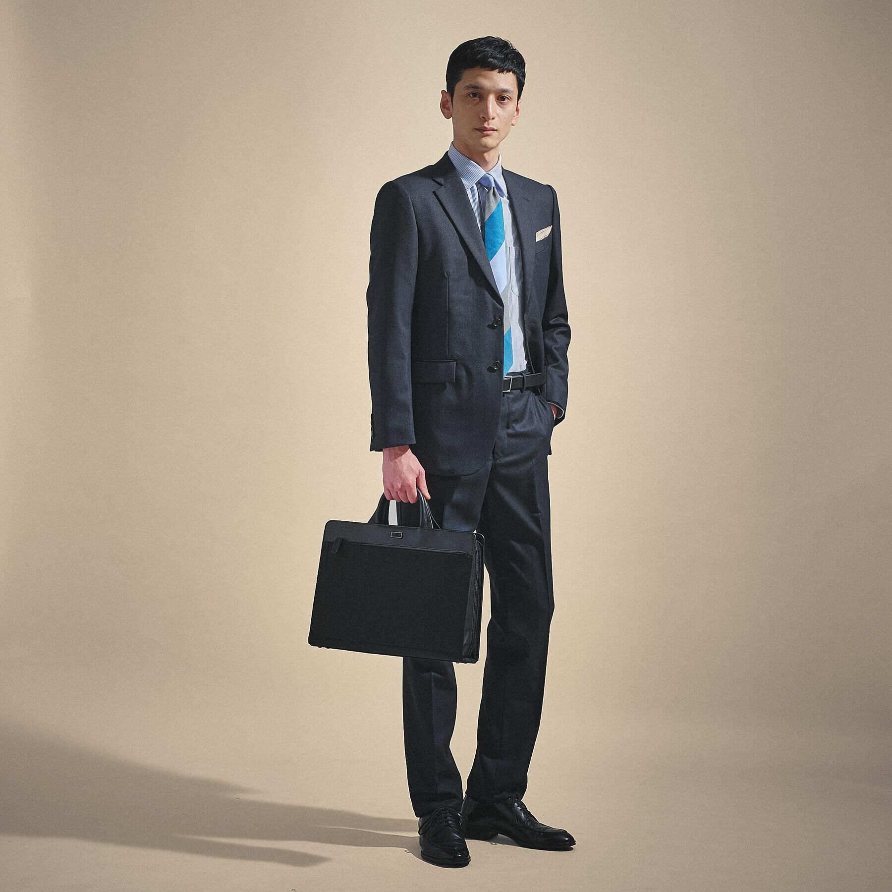 TAKEO KIKUCHI「ベーシックビジネスブリーフバッグ」|ビジネスバッグ|