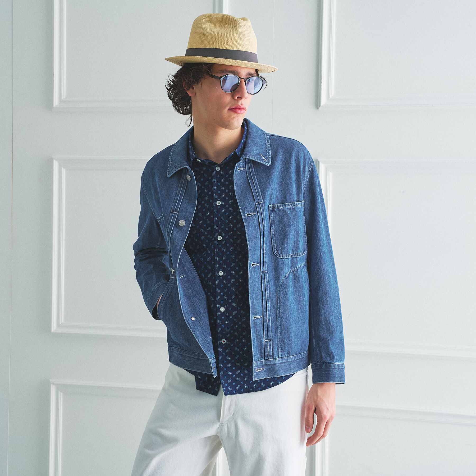 TAKEO KIKUCHI「【BOWLER HAT LABEL】エクスプローラー Gジャン」|デニムジャケット|