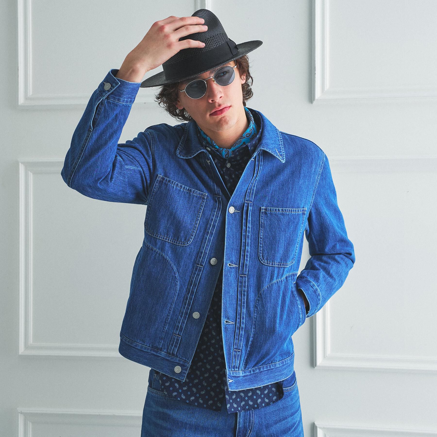 TAKEO KIKUCHI「【BOWLER HAT LABEL】エクスプローラー Gジャン」|デニムジャケット|