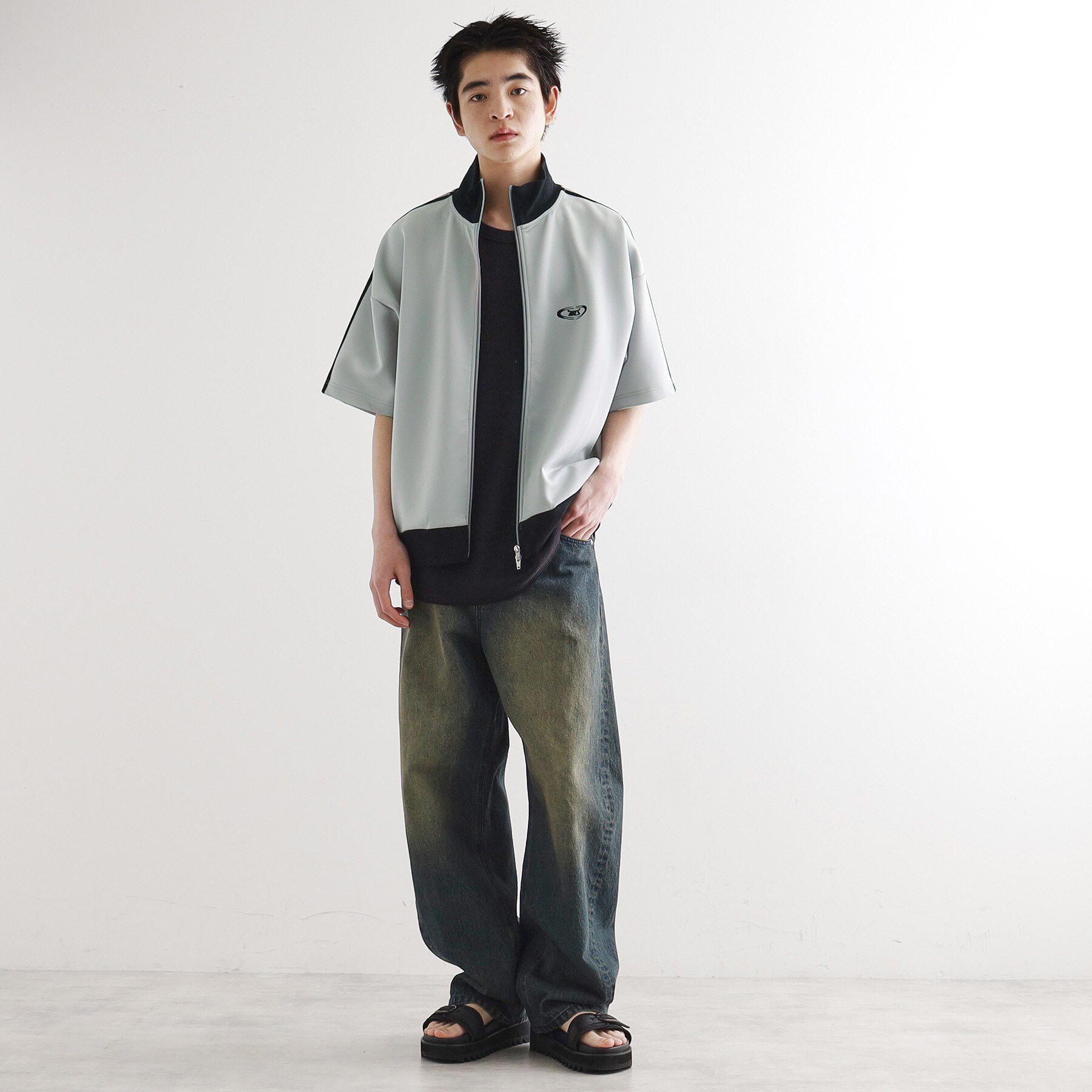 tk.TAKEO KIKUCHI「トラックジャージジャケット」|Tシャツ・カットソー|