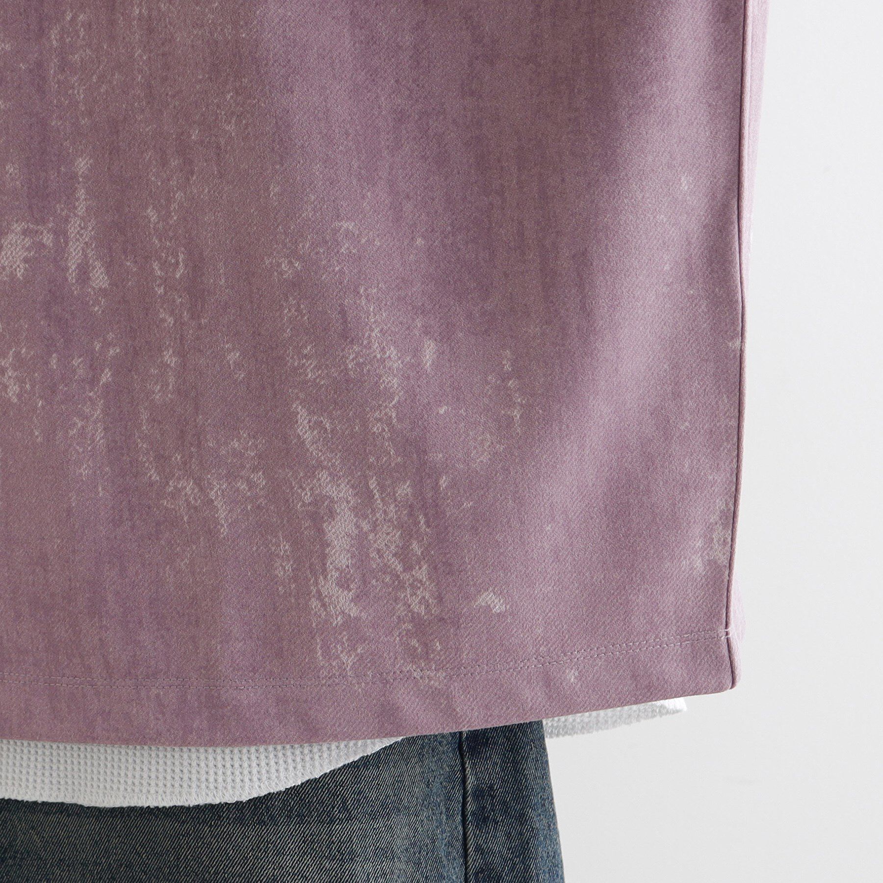 tk.TAKEO KIKUCHI「ヴィンテージライクハーフジップポロシャツ」|ポロシャツ|