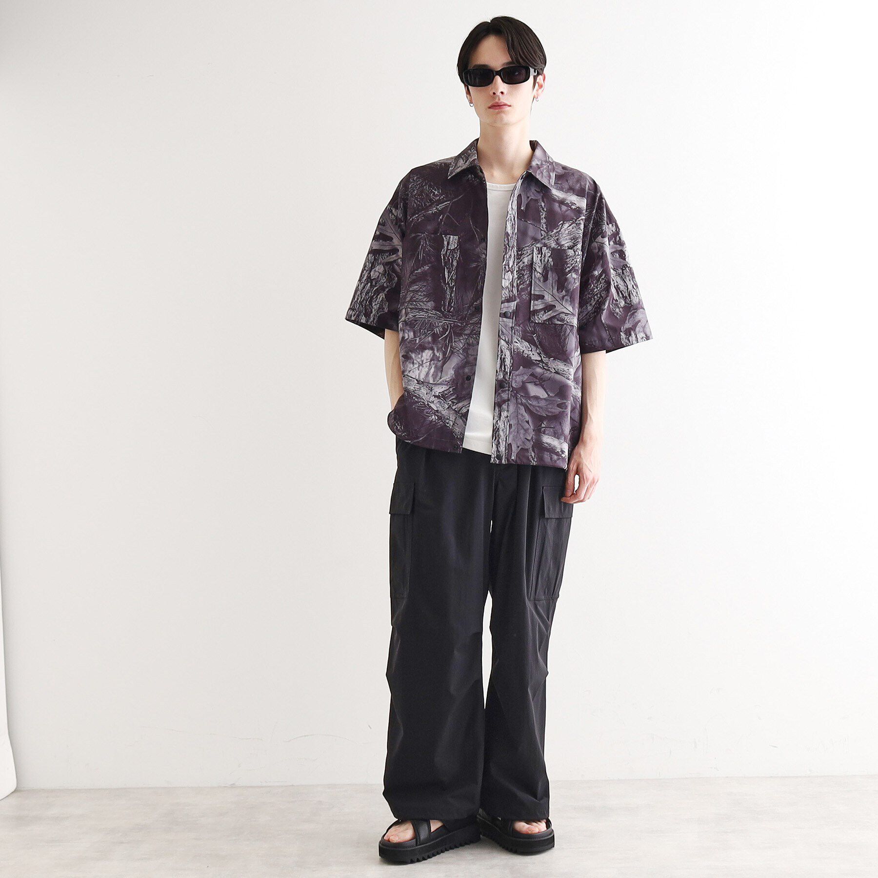 tk.TAKEO KIKUCHI「リアルツリーカモフラシャツ」|シャツ・ブラウス|