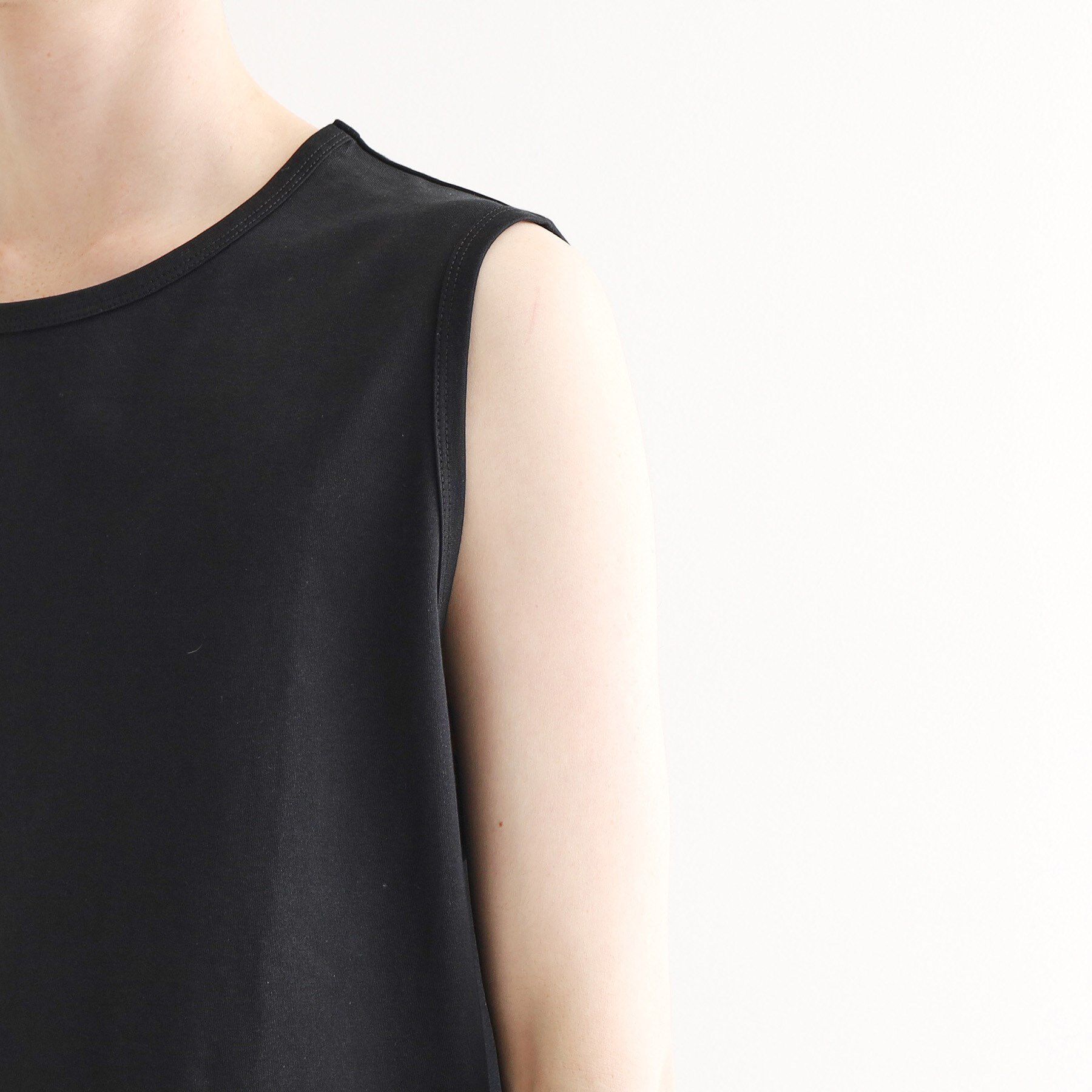 tk.TAKEO KIKUCHI「【接触冷感／UVカット／抗菌】フレンドリークールノースリーブカットソー」|Tシャツ・カットソー|