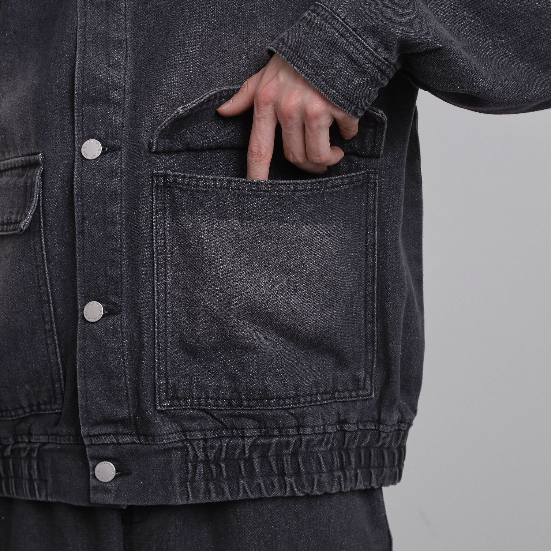 tk.TAKEO KIKUCHI「【上下2点セット】デニムブルゾン＋ワイドデニムパンツ」|スーツ|