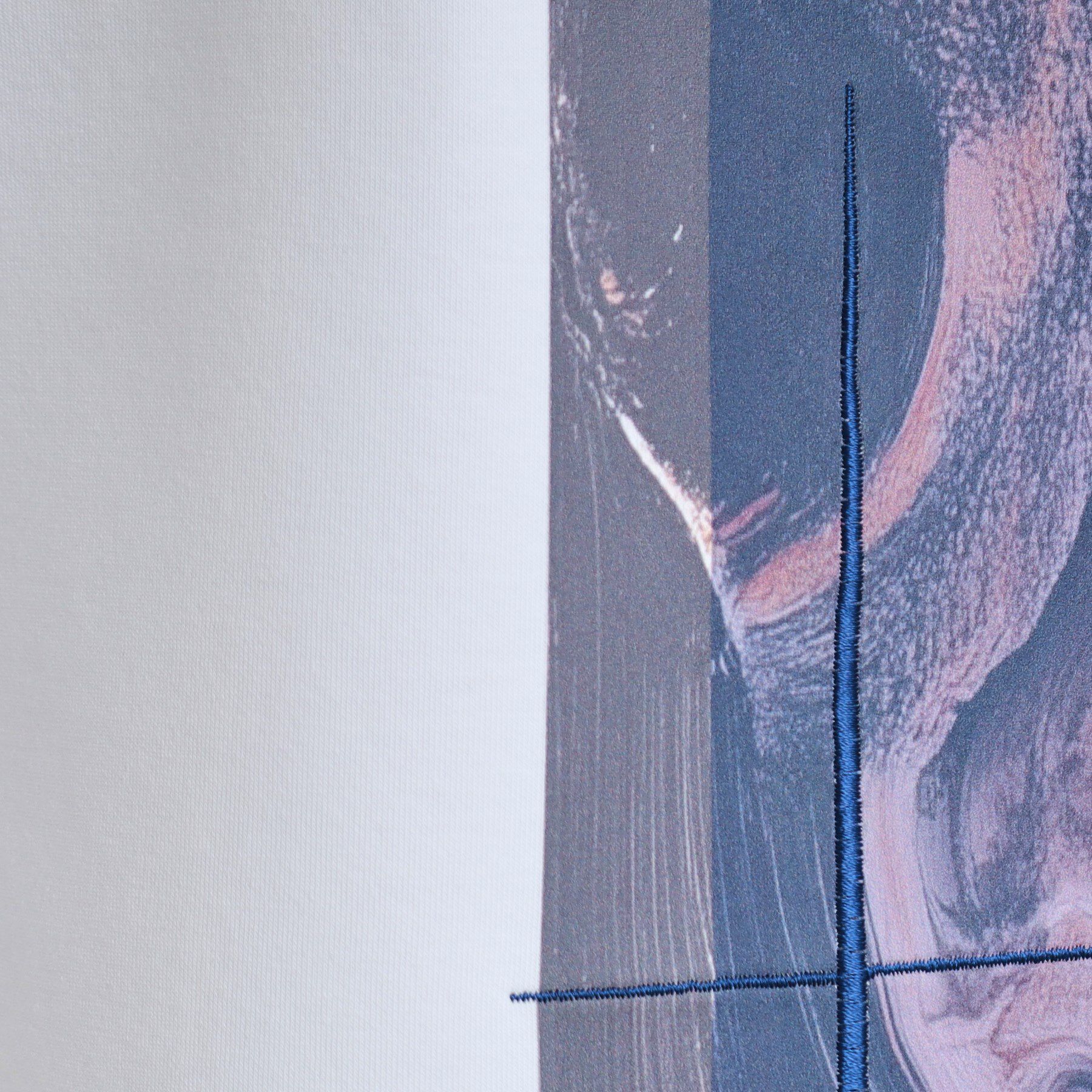 tk.TAKEO KIKUCHI「長袖 サイドスタックプリントカットソー」|Tシャツ・カットソー|