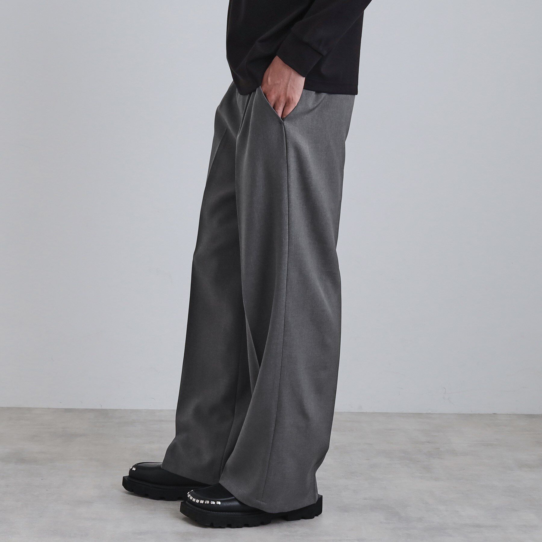 tk.TAKEO KIKUCHI「ワイドストレートパンツ」|その他|